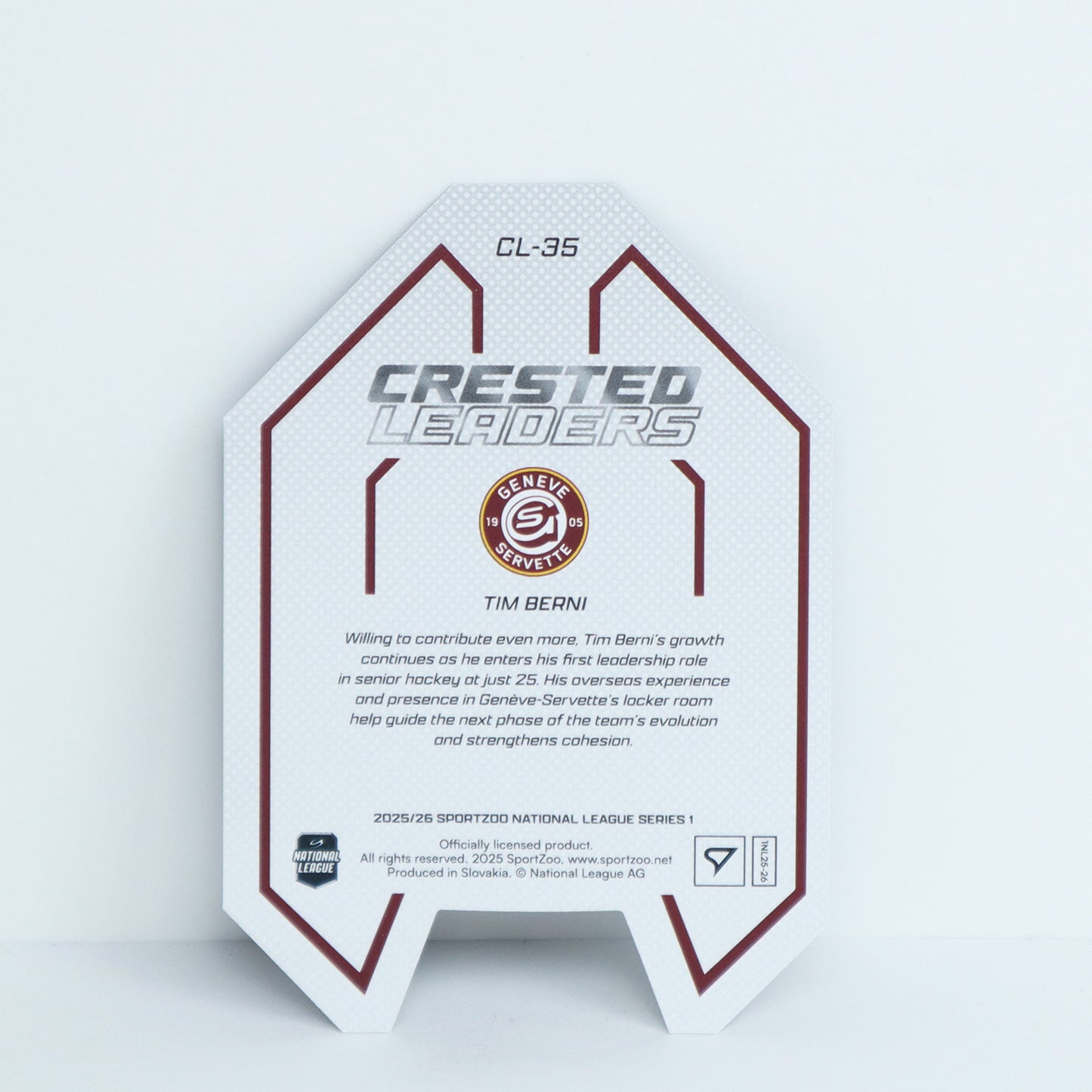 CL-35 - GSHC - TIM BERNI - CRESTED LEADERS BLUE - 46/65
