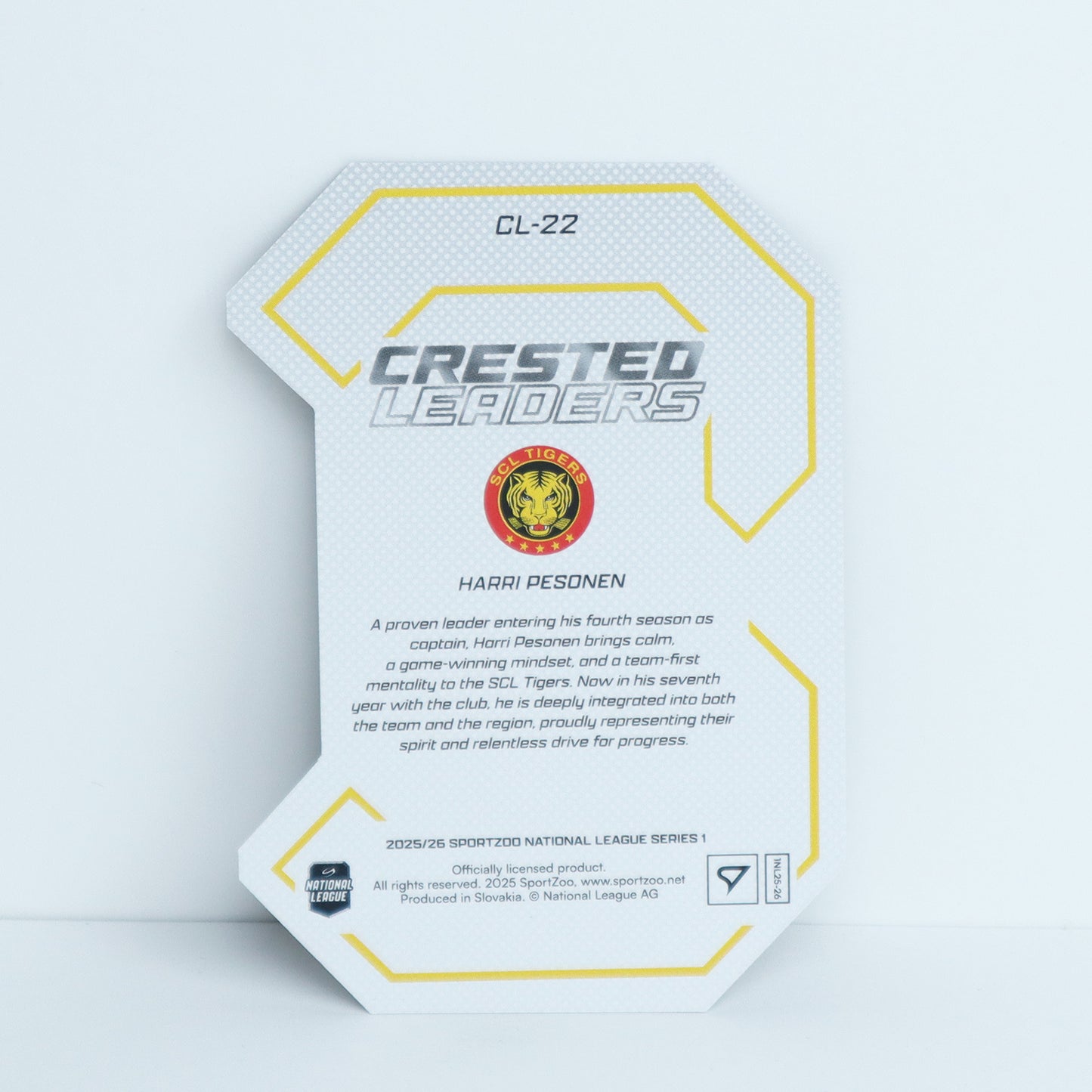 CL-22 - SCL - HARRI PESONEN - CRESTED LEADERS GOLD - 01/35