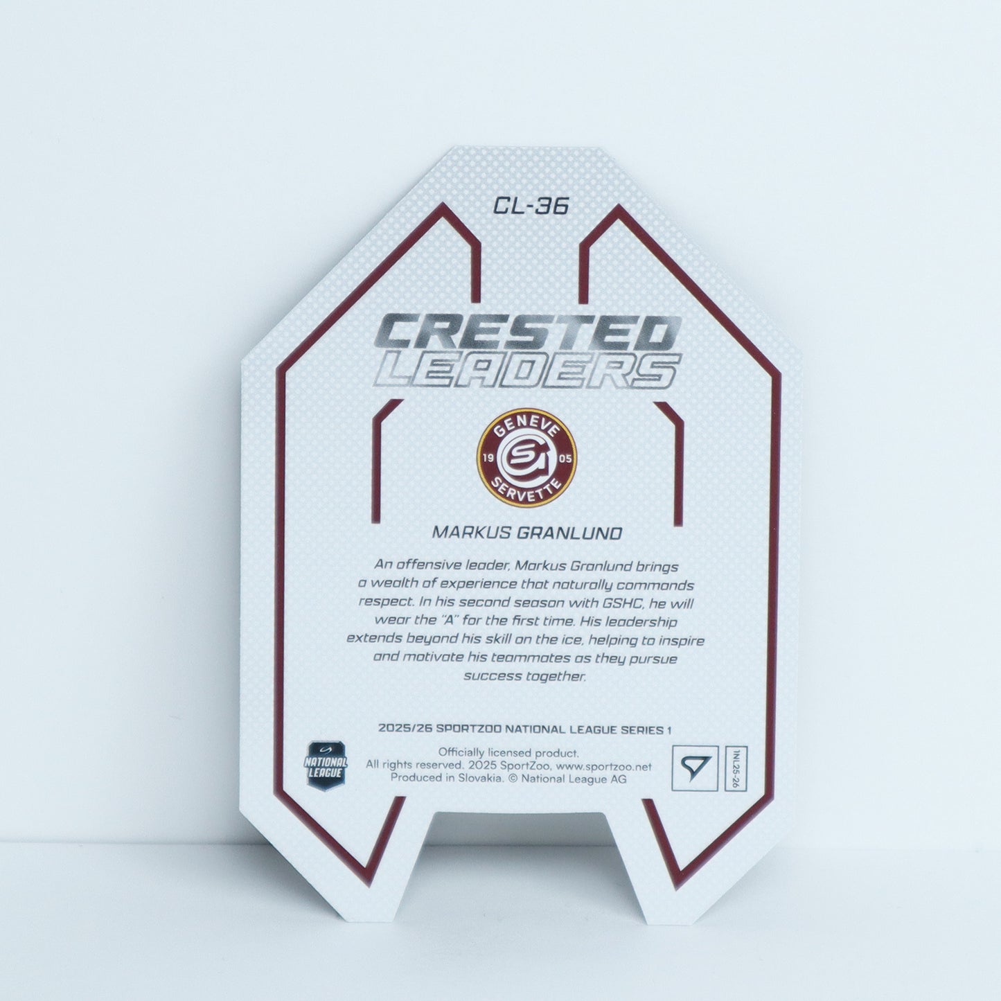 CL-36 - GSHC - MARKUS GRANLUND - CRESTED LEADERS GOLD - 10/35