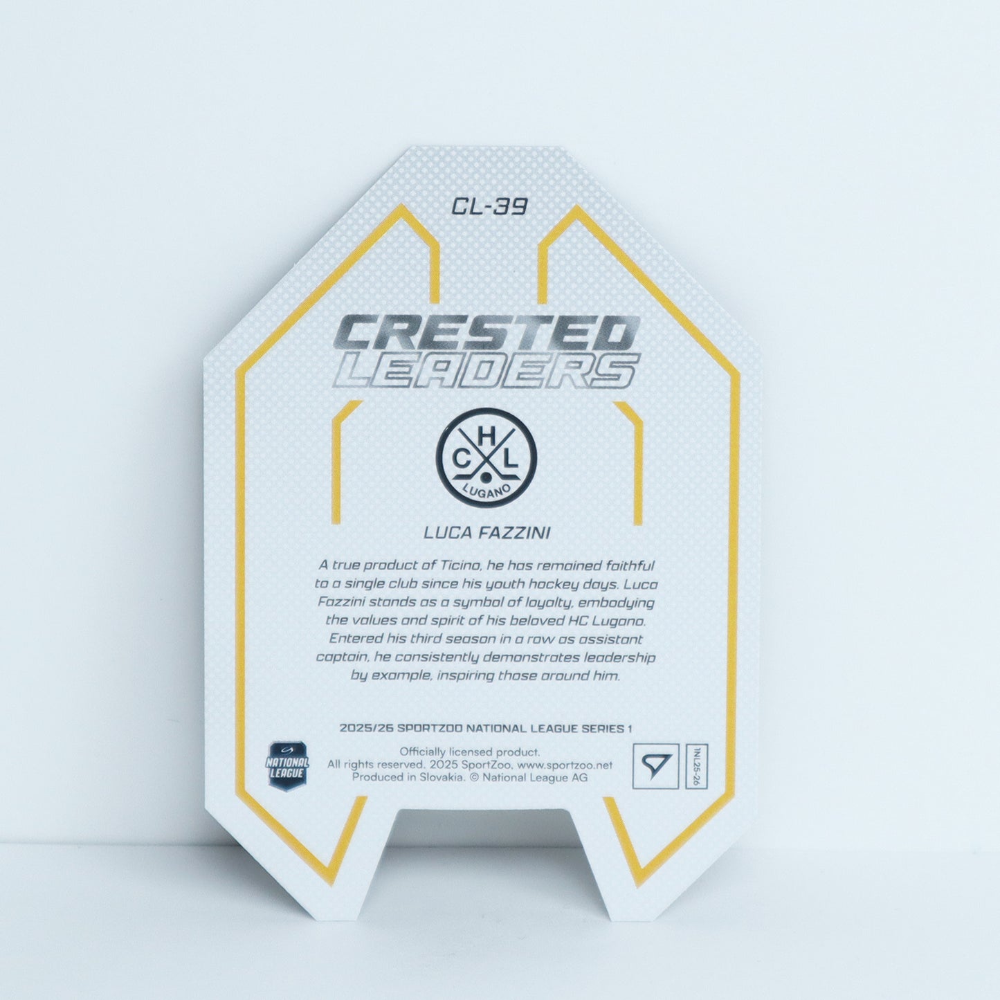 CL-39 - HCL - LUCA FAZZINI - CRESTED LEADERS GOLD - 35/35