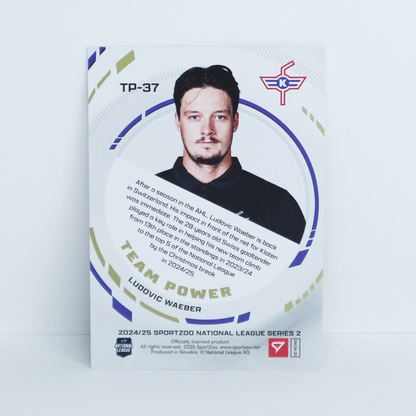 TP-37 - EHCK - LUDOVIC WAEBER - TEAM POWER BASE