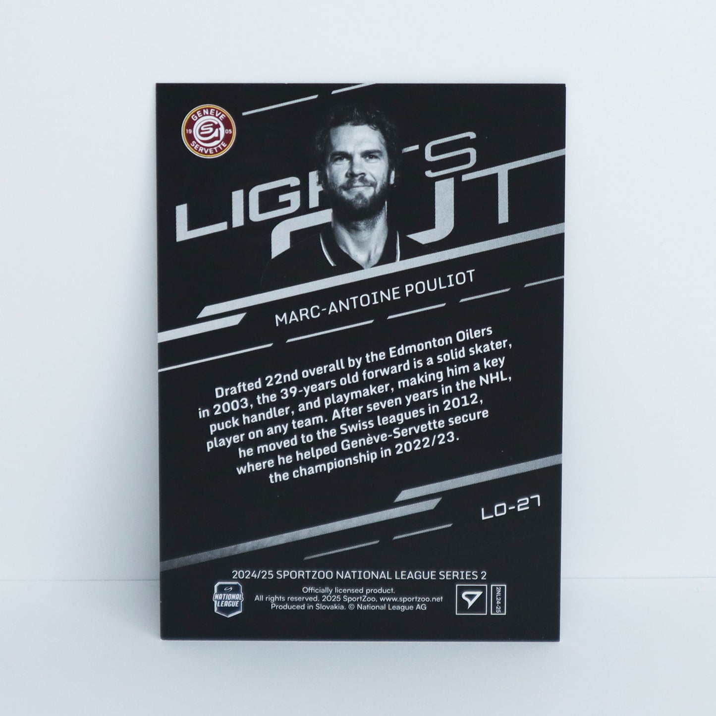 LO-27 - GSHC - MARC-ANTOINE POULIOT - LIGHTS OUT BASE