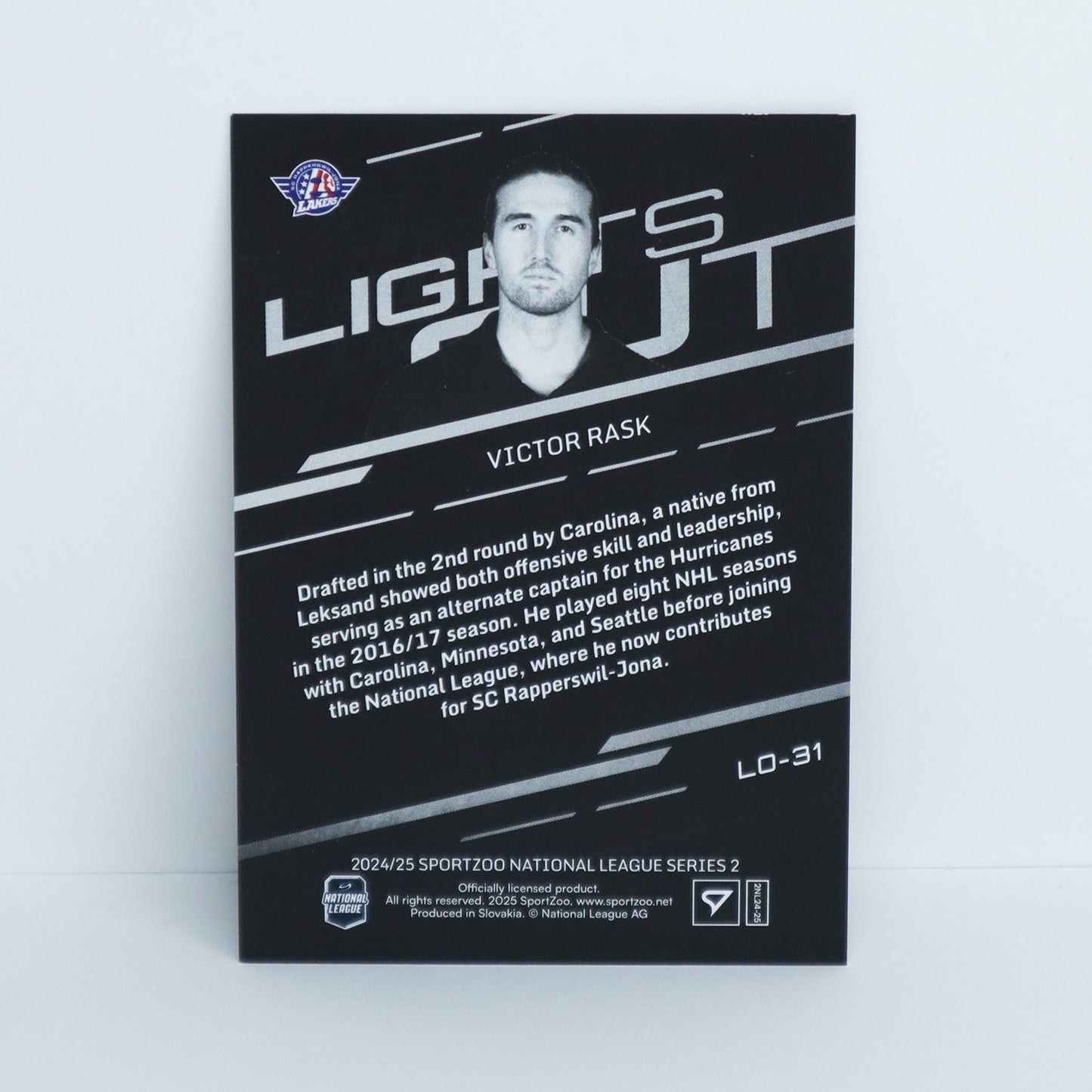 LO-31 - SCRJ - VICTOR RASK - LIGHTS OUT BASE