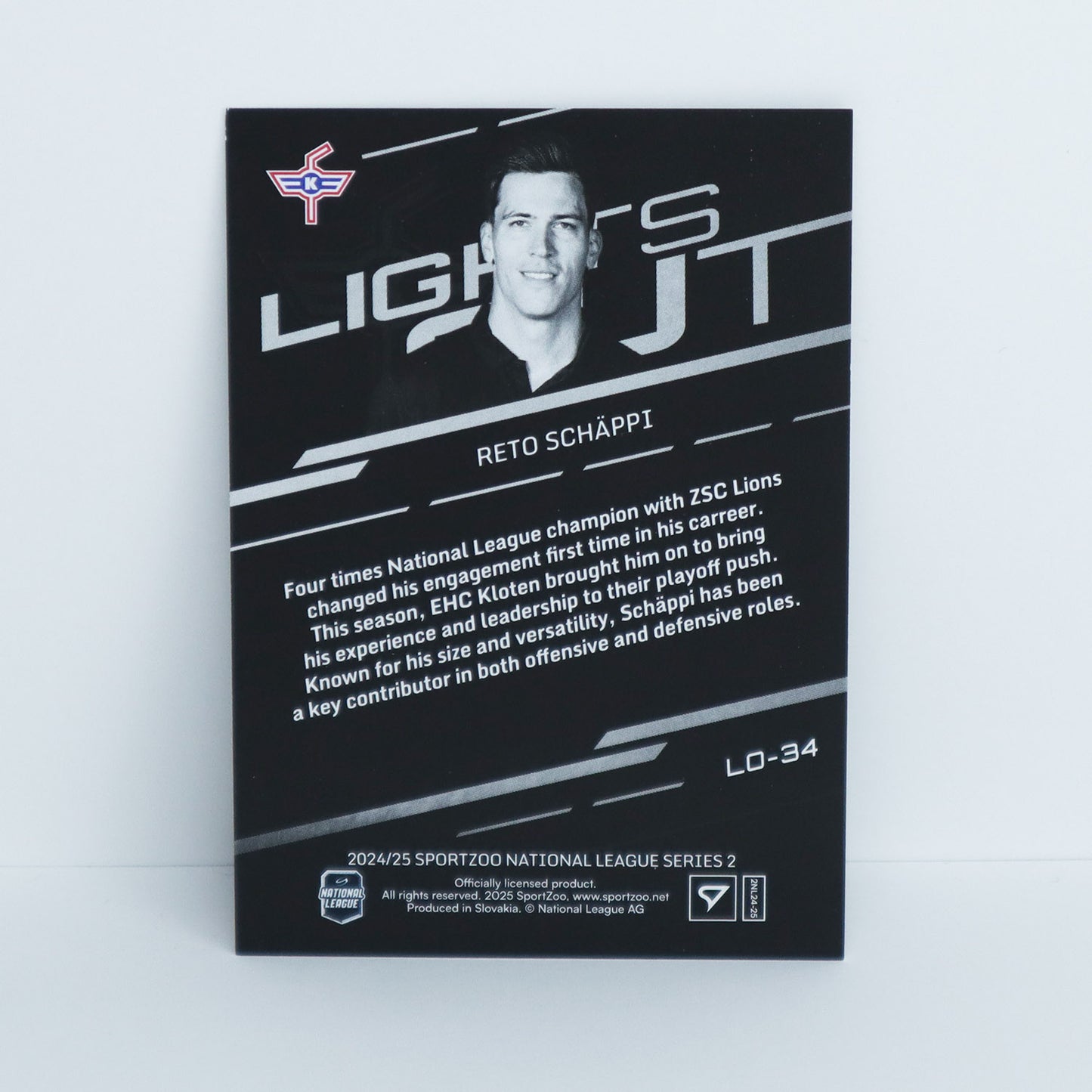 LO-34 - EHCK - RETO SCHAPPI - LIGHTS OUT BASE