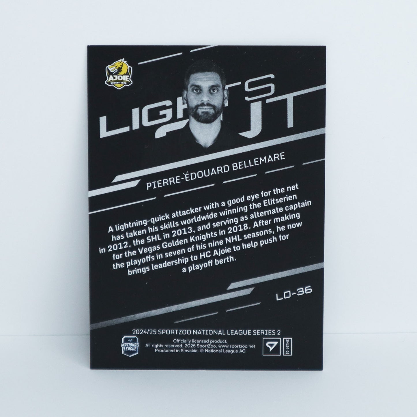 LO-36 - HCA - PIERRE-EDOUARD BELLEMARE - LIGHTS OUT BASE
