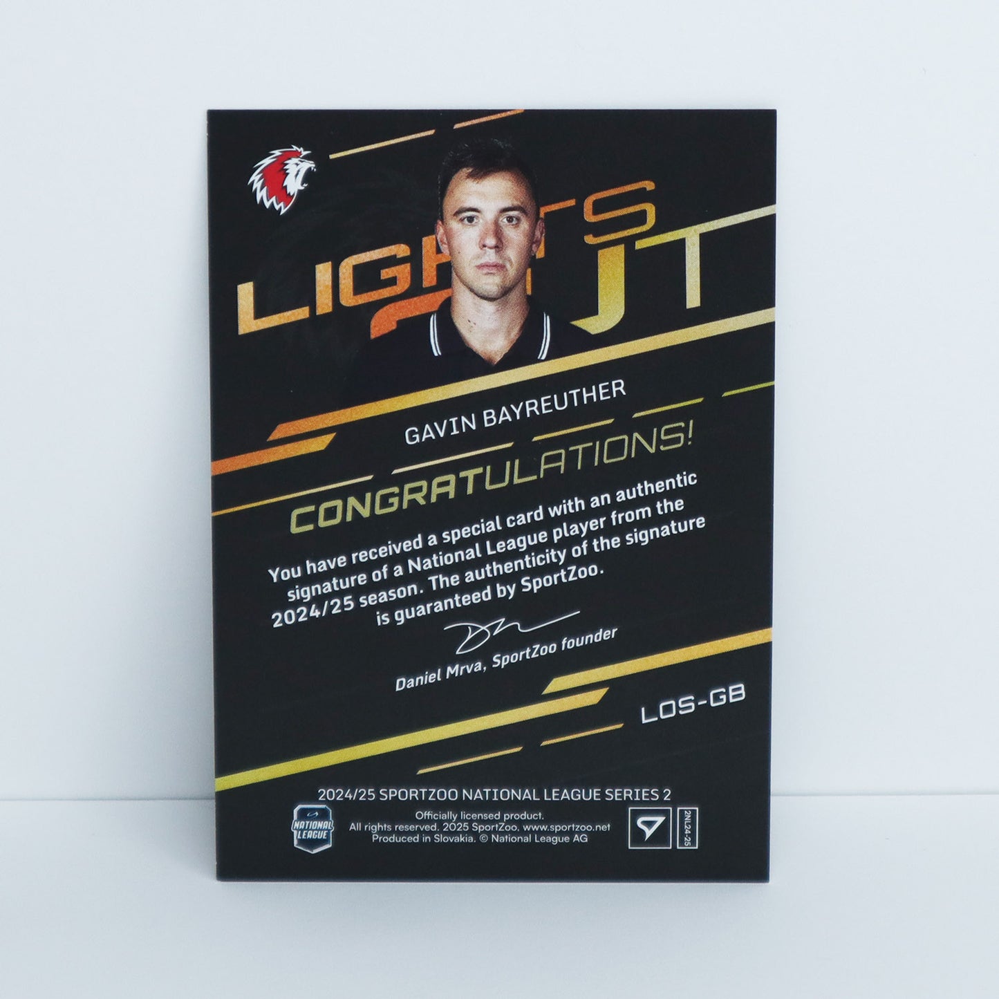 LOS-GB - LHC - GAVIN BAYREUTHER - LIGHTS OUT AUTO - 57/65
