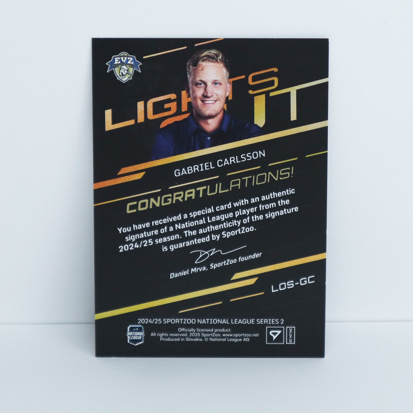 LOS-GC - EVZ - GABRIEL CARLSSON - LIGHTS OUT AUTO - 18/65
