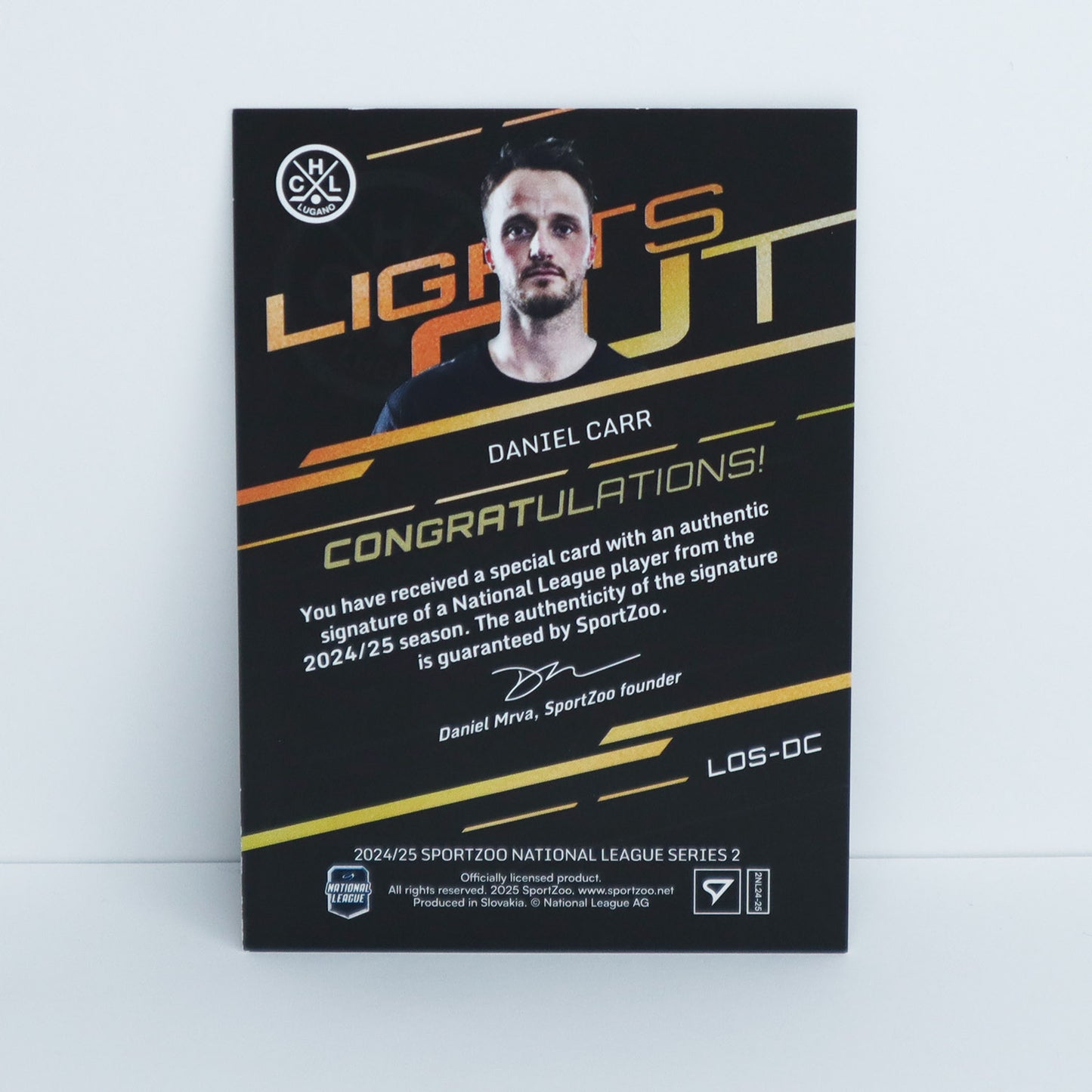 LOS-DC - HCL - DANIEL CARR - LIGHTS OUT AUTO - 18/65