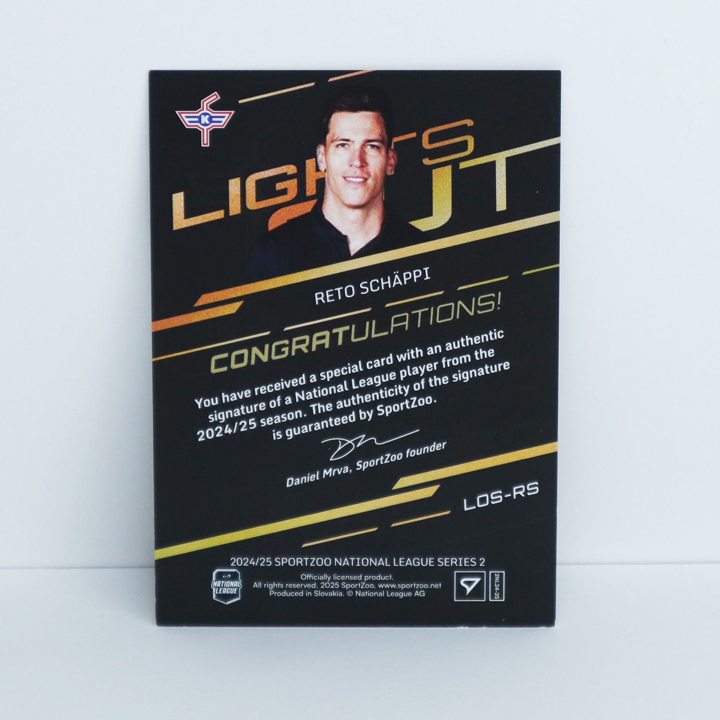 LOS-RS - EHCK - RETO SCHAPPI - LIGHTS OUT AUTO - 21/65