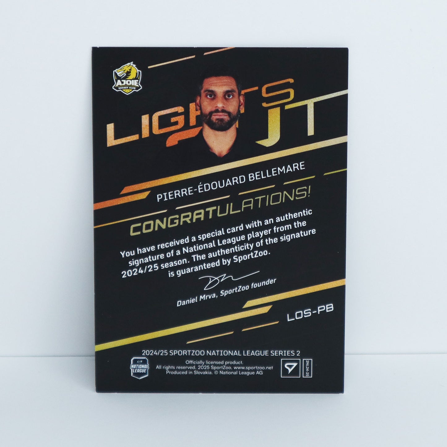 LOS-PB - HCA - PIERRE-EDOUARD BELLEMARE - LIGHTS OUT AUTO - 21/65