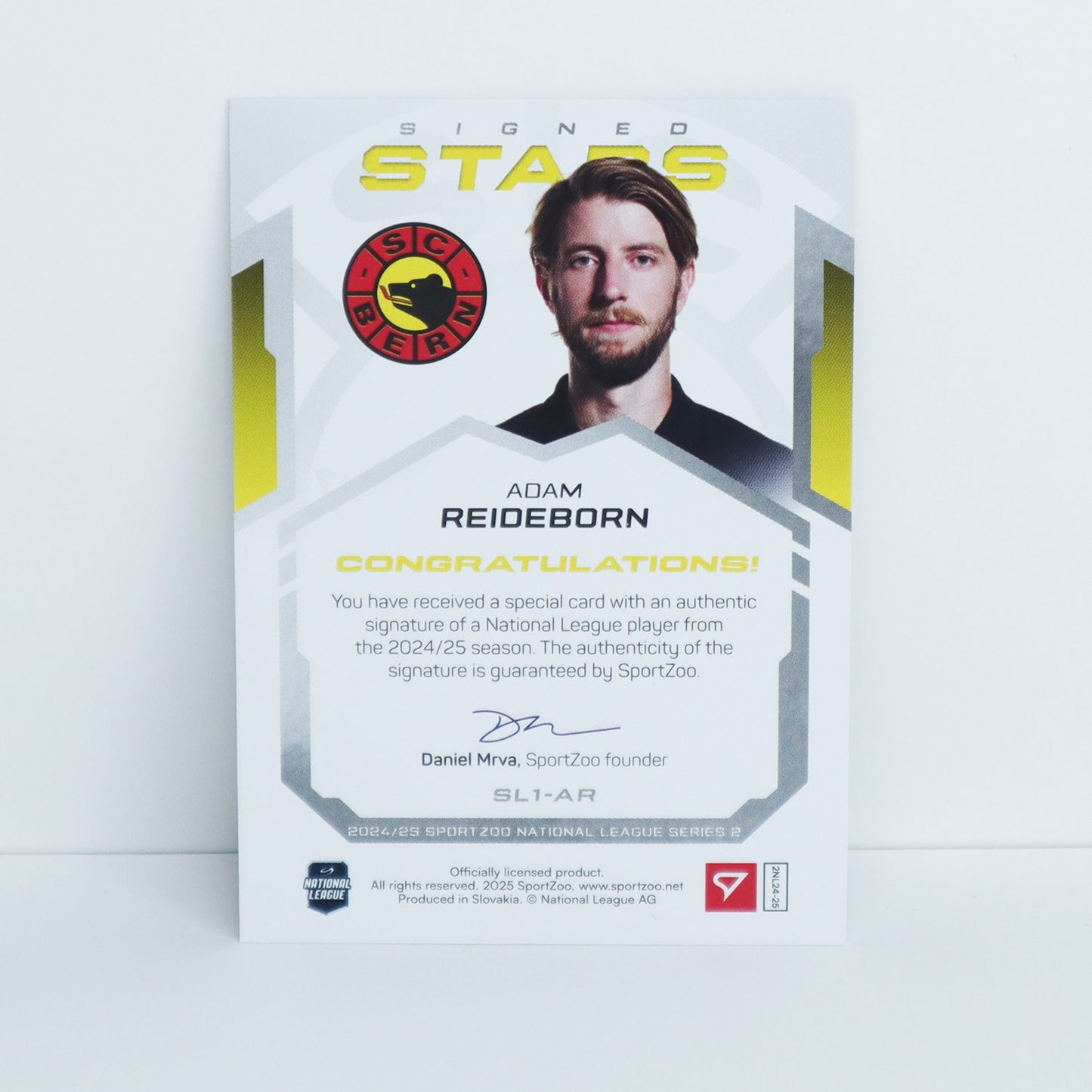 SL1-AR - SCB - ADAM REIDEBORN - SIGNED STARS LEVEL 1 - 84/99