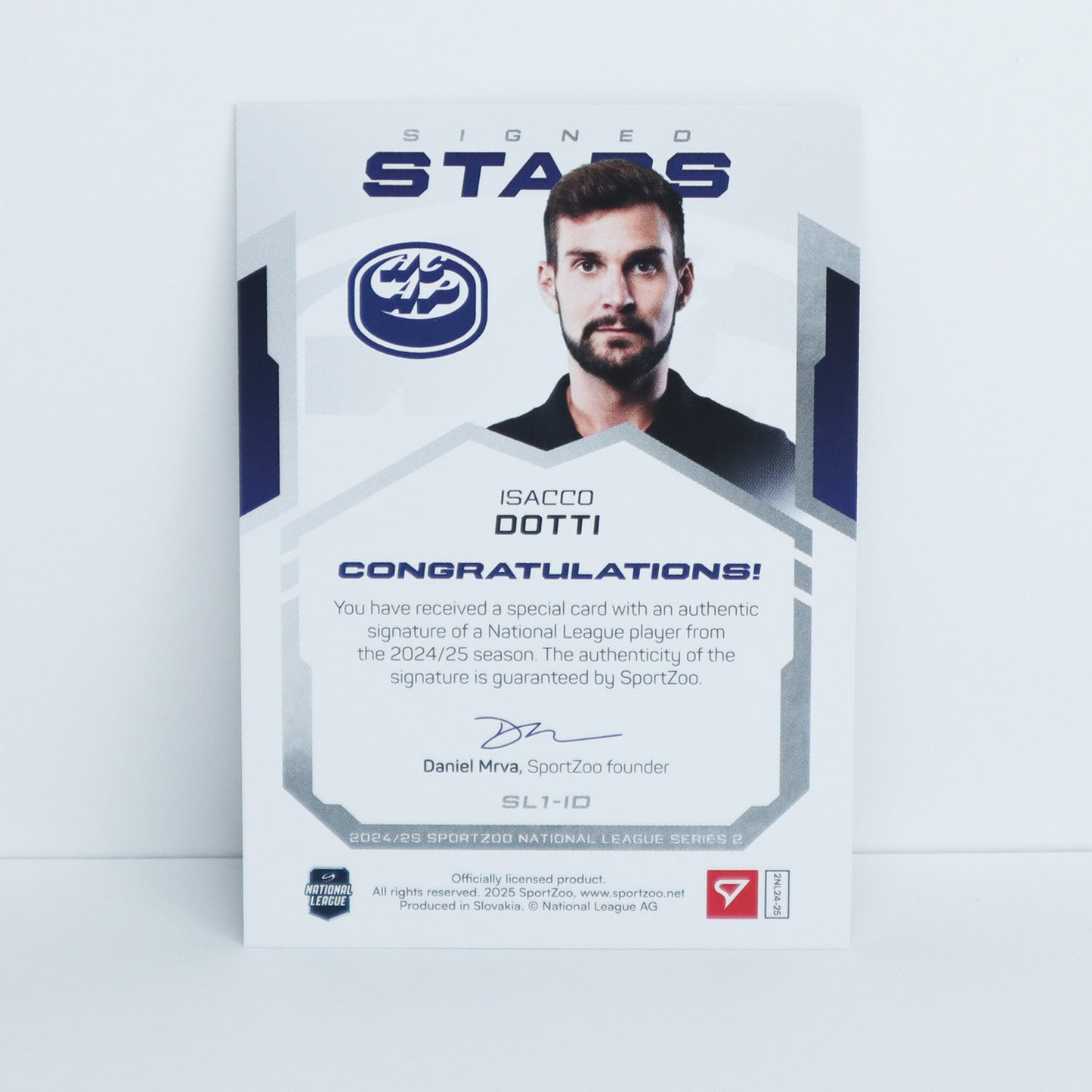 SL1-ID - HCAP - ISACCO DOTTI - SIGNED STARS LEVEL 1 - 95/99