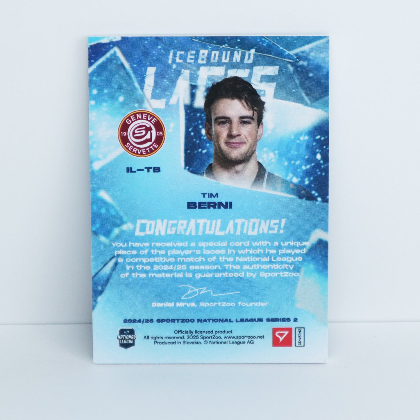 IL-TB - GSHC - TIM BERNI - ICEBOUND LACES - 29/30