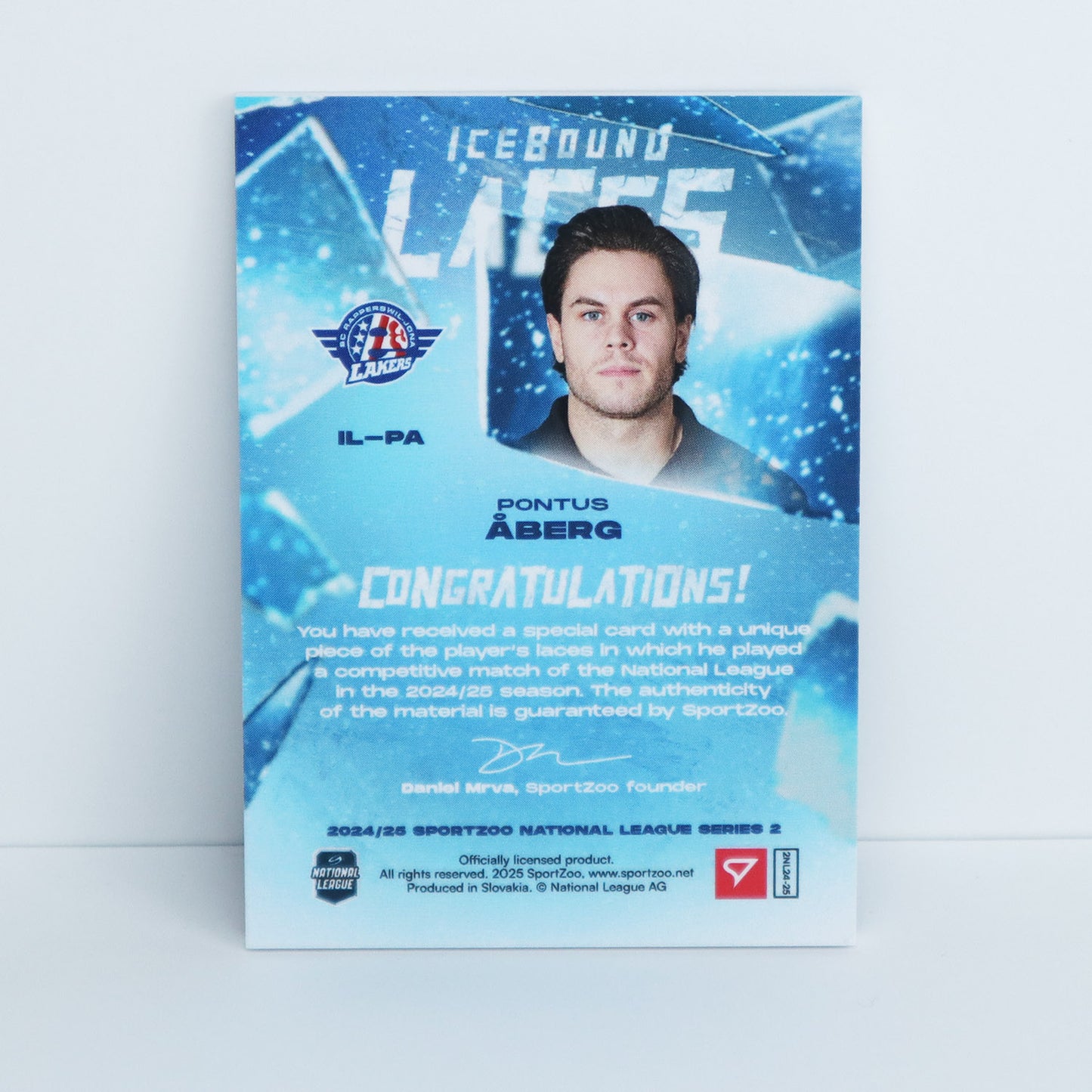 IL-PA - SCRJ - PONTUS ABERG - ICEBOUND LACES - 17/30