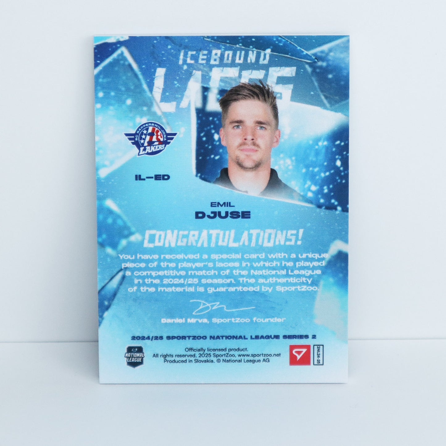 IL-ED - SCRJ - EMIL DJUSE - ICEBOUND LACES - 04/30