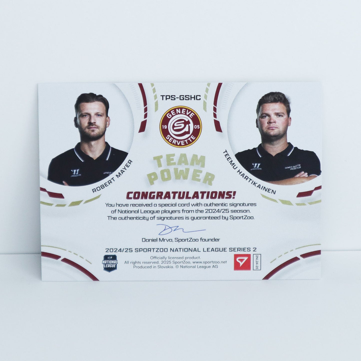 TPS-GSHC - TEAM POWER DUAL AUTO - 08/25