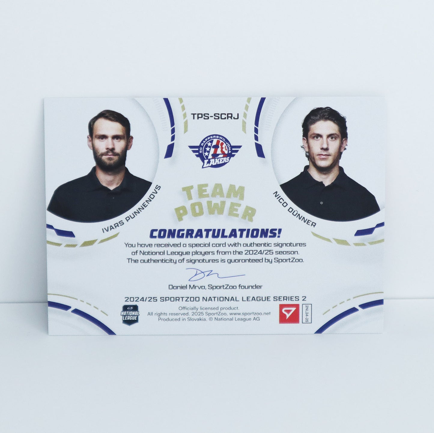 TPSSCRJ - TEAM POWER DUAL AUTO - 09/25