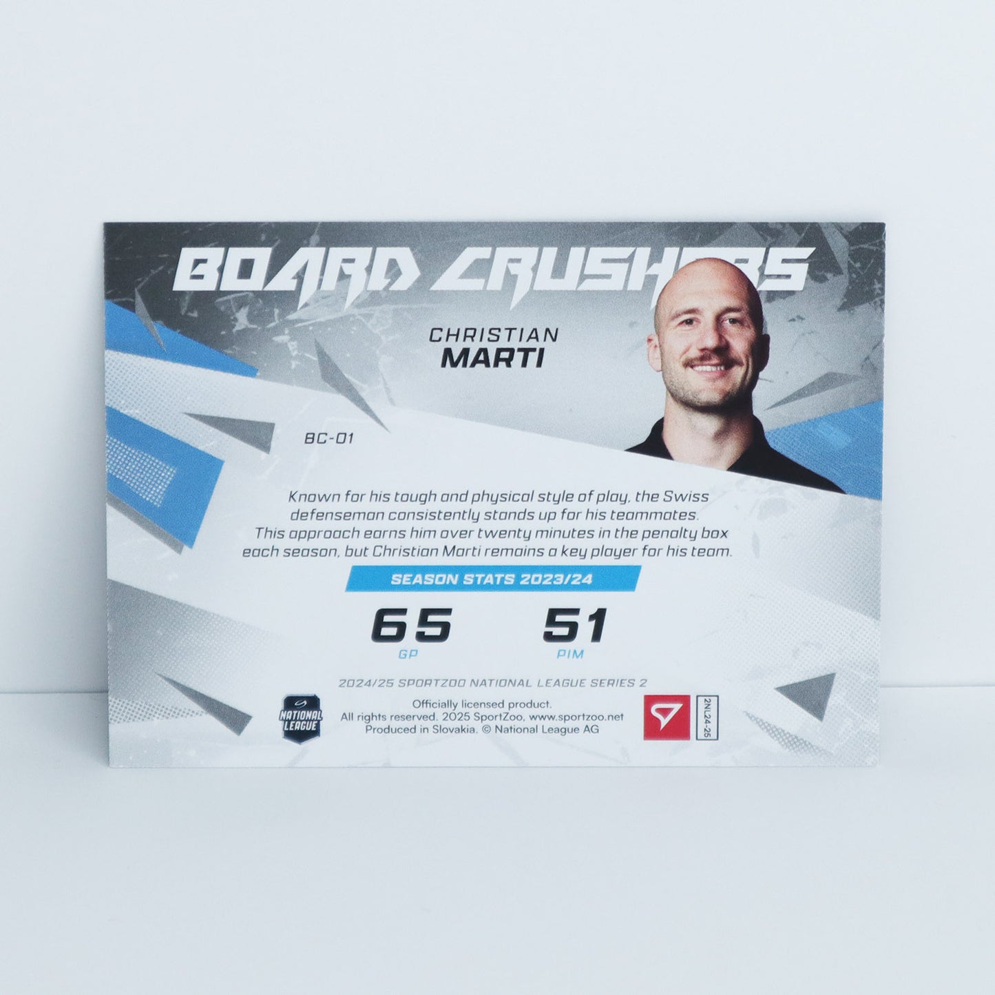 BC-01 - ZSC - CHRISTIAN MARTI - BOARD CRUSHERS BASE