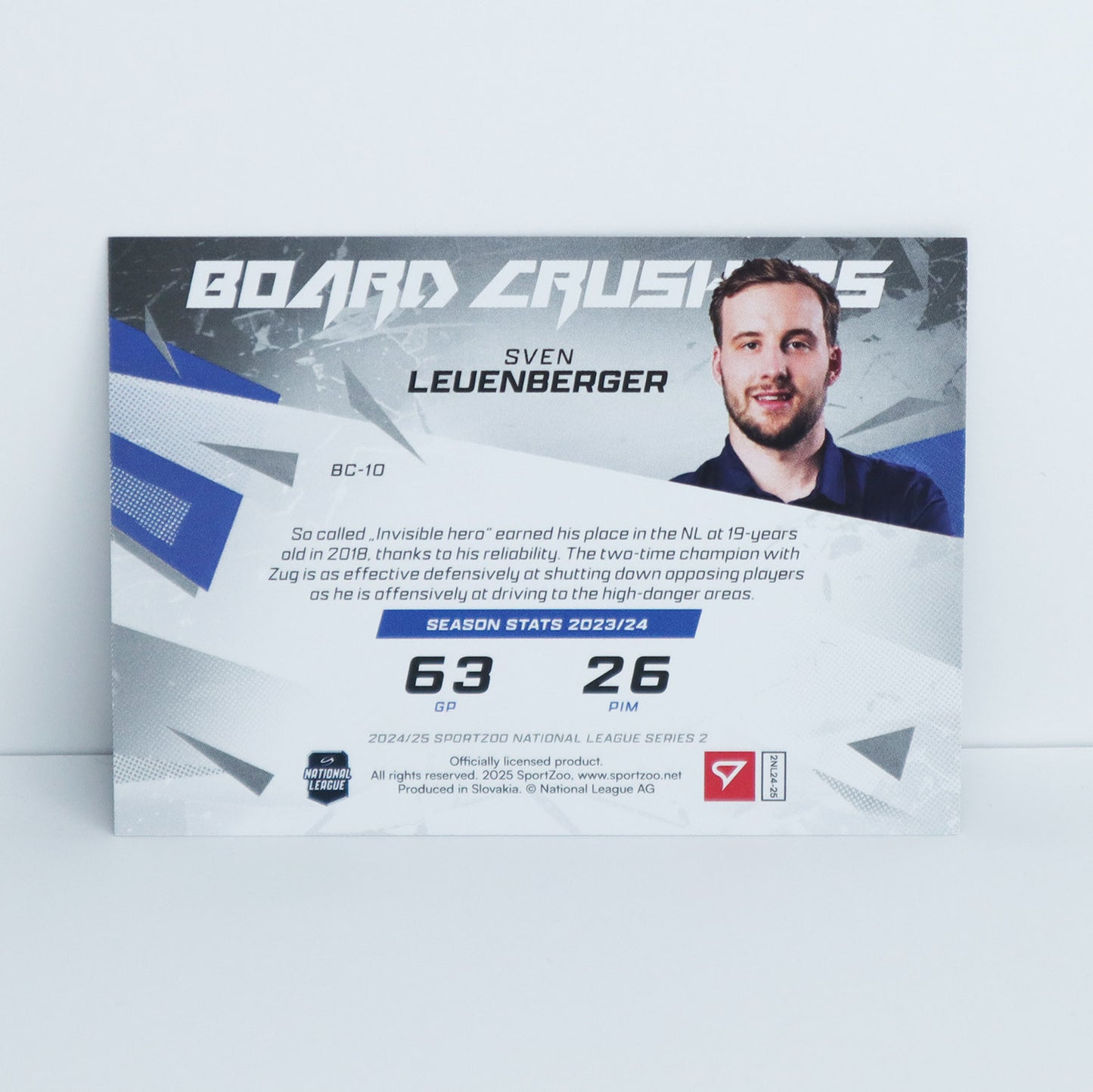 BC-10 - EVZ - SVEN LEUENBERGER - BOARD CRUSHERS BASE