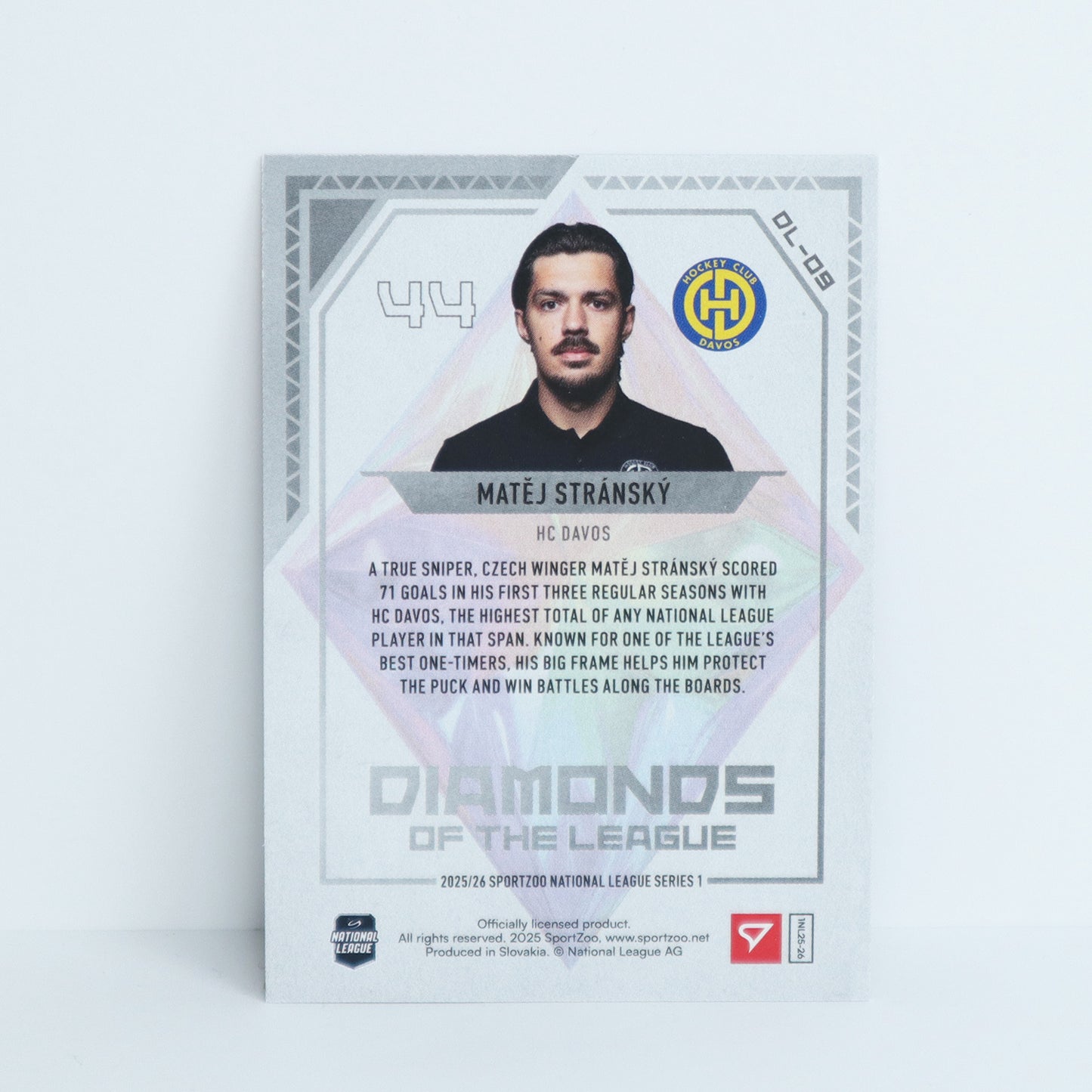 DL-09 - HCD - MATEJ STRANSKY - DIAMONDS OF THE LEAGUE BASE
