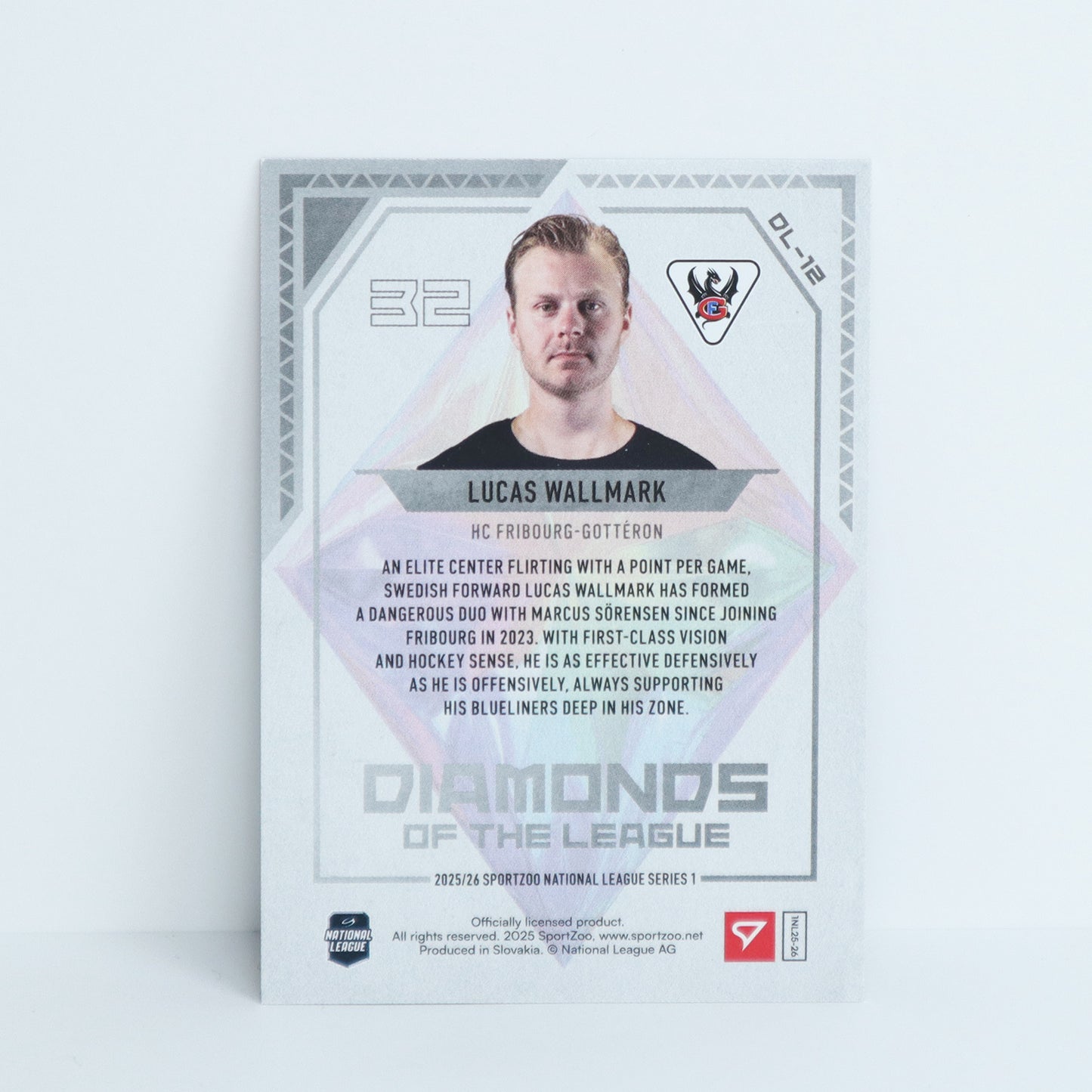 DL-12 - FRI - LUCAS WALLMARK - DIAMONDS OF THE LEAGUE BASE