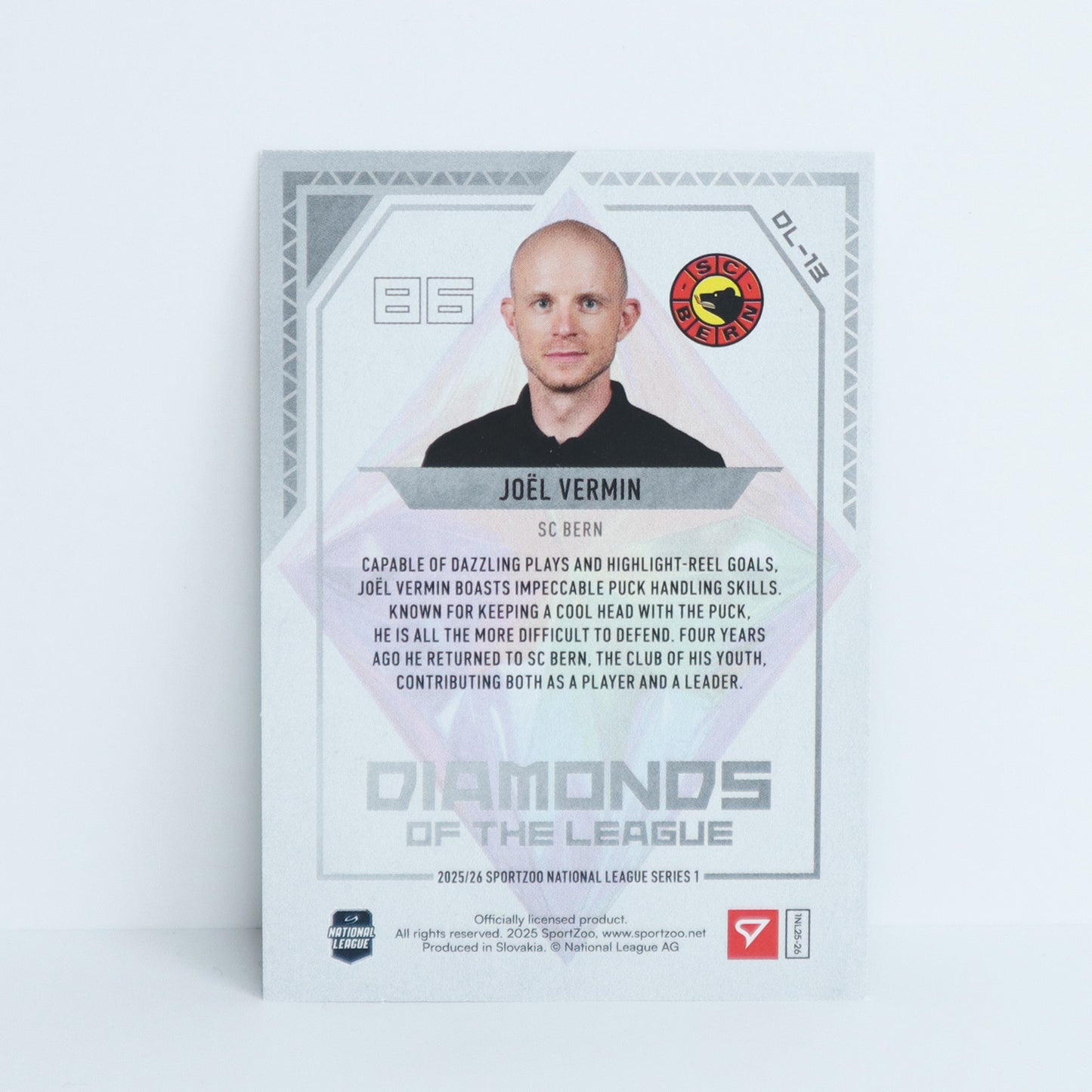 DL-13 - SCB - JOEL VERMIN - DIAMONDS OF THE LEAGUE BASE
