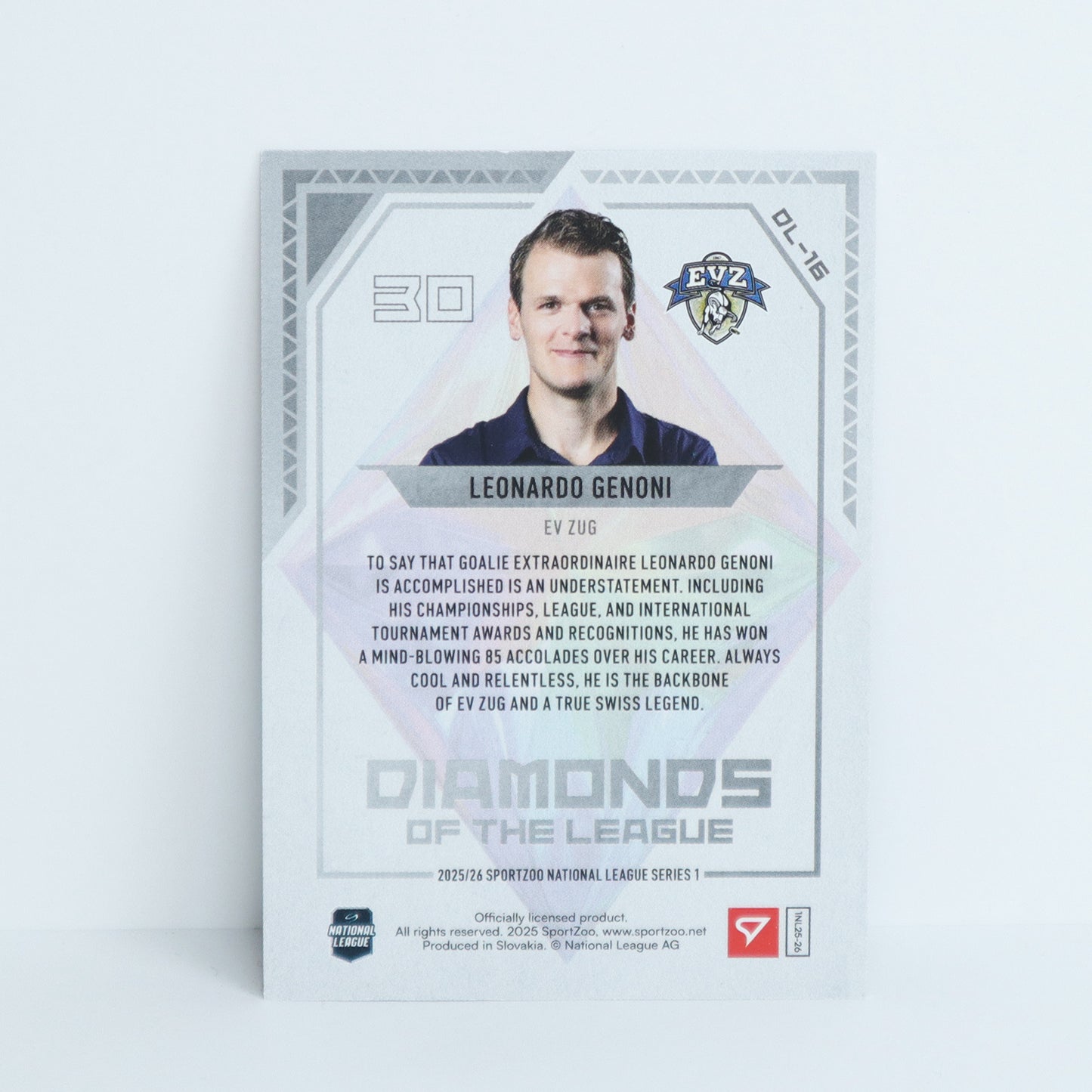 DL-16 - EVZ - LEONARDO GENONI - DIAMONDS OF THE LEAGUE BASE