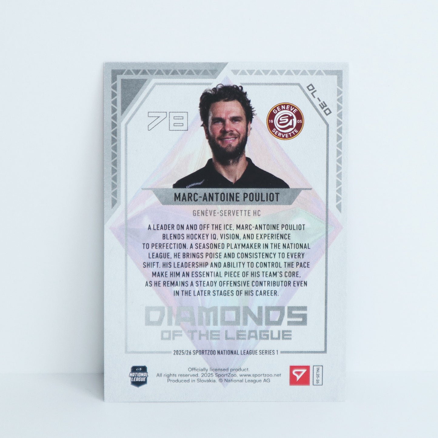 DL-30 - GSHC - MARC-ANTOINE POULIOT - DIAMONDS OF THE LEAGUE BASE