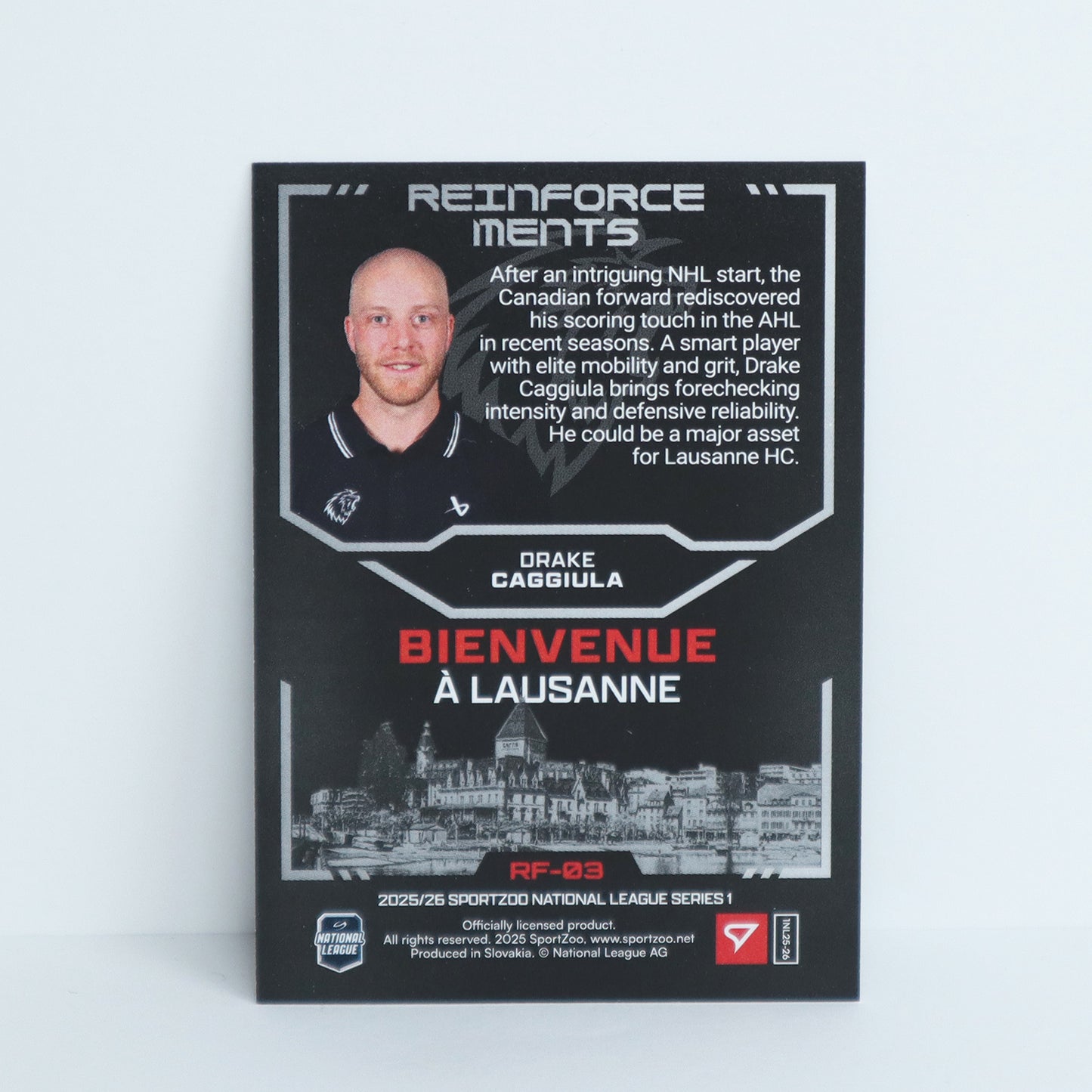 RF-03 - LHC - DRAKE CAGGIULA - REINFORCEMENTS BASE