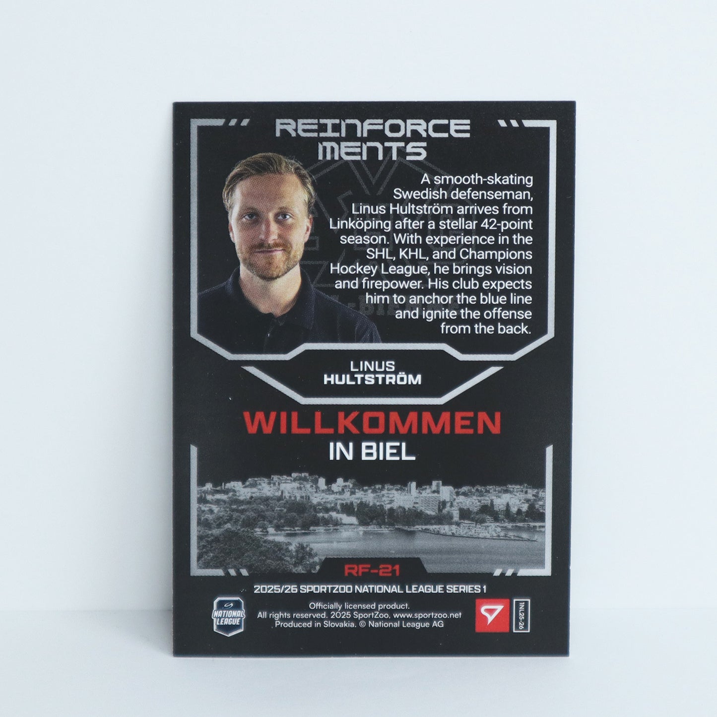 RF-21 - EHCB - LINUS HULTSTROM - REINFORCEMENTS BASE