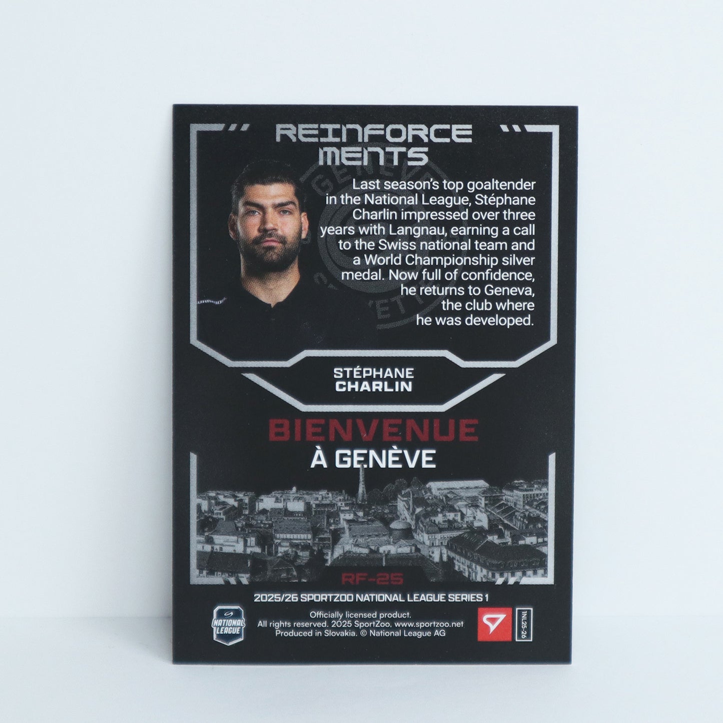 RF-25 - GSHC - STEPHANE CHARLIN - REINFORCEMENTS BASE