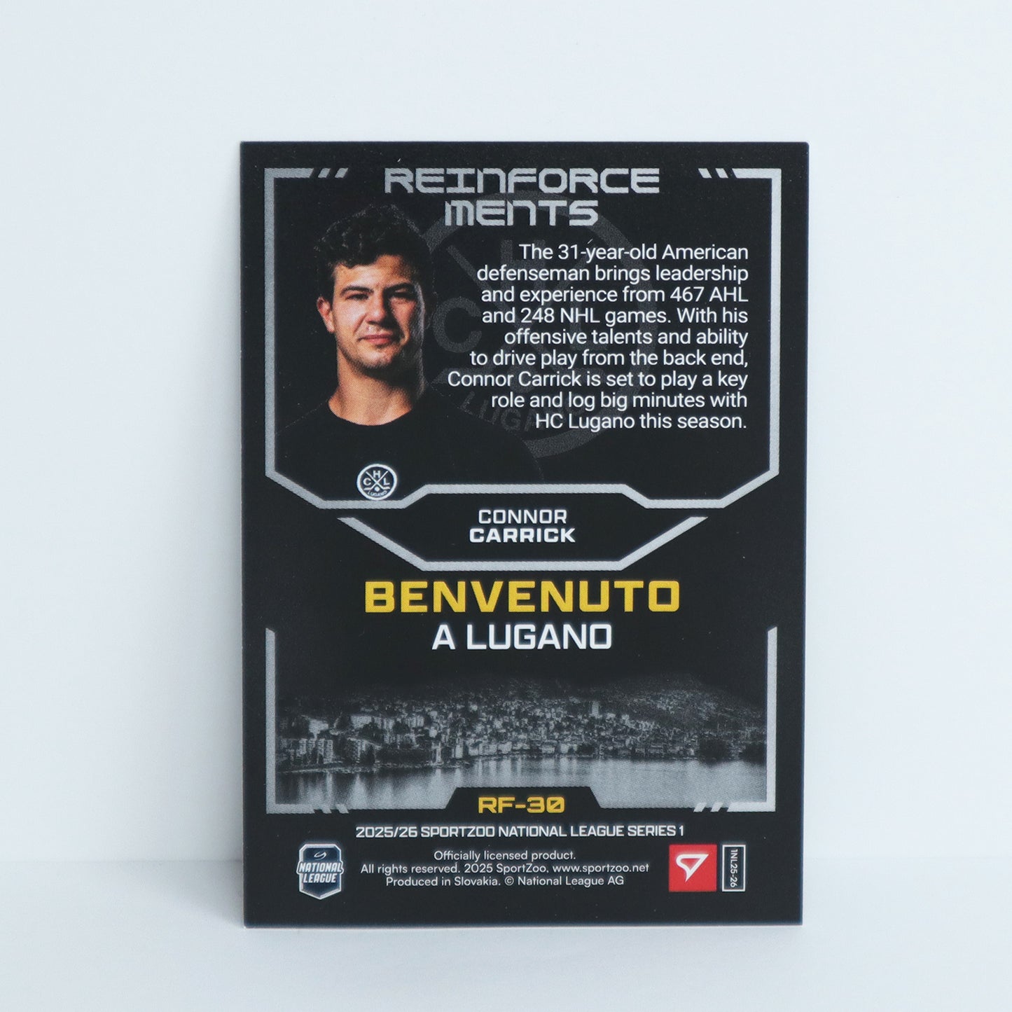 RF-30 - HCL - CONNOR CARRICK - REINFORCEMENTS BASE