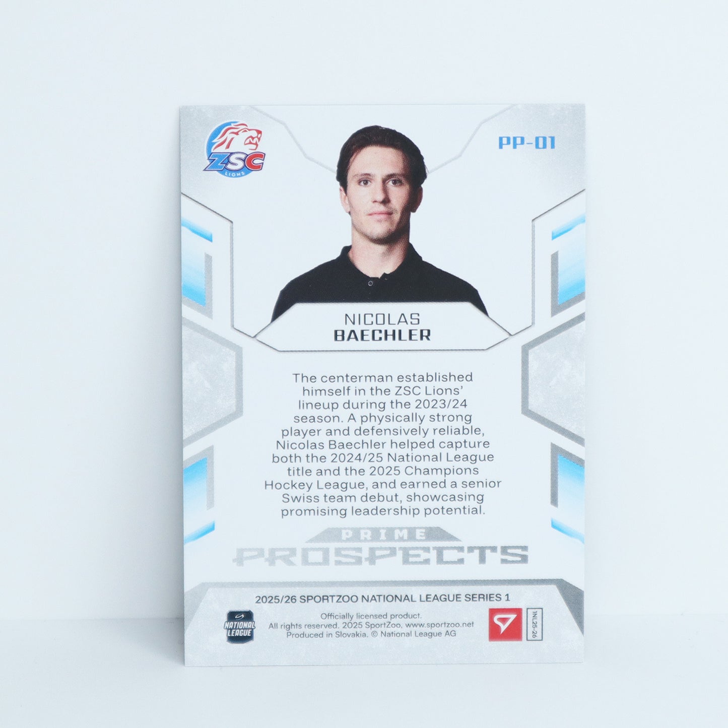 PP-01 - ZSC - NICOLAS BAECHLER - PRIME PROSPECTS BLUE - 09/65