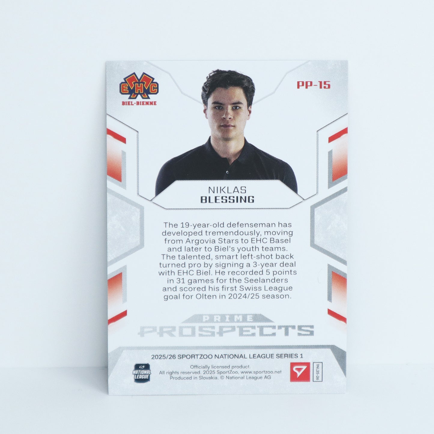 PP-15 - EHCB - NIKLAS BLESSING - PRIME PROSPECTS BLUE - 54/65