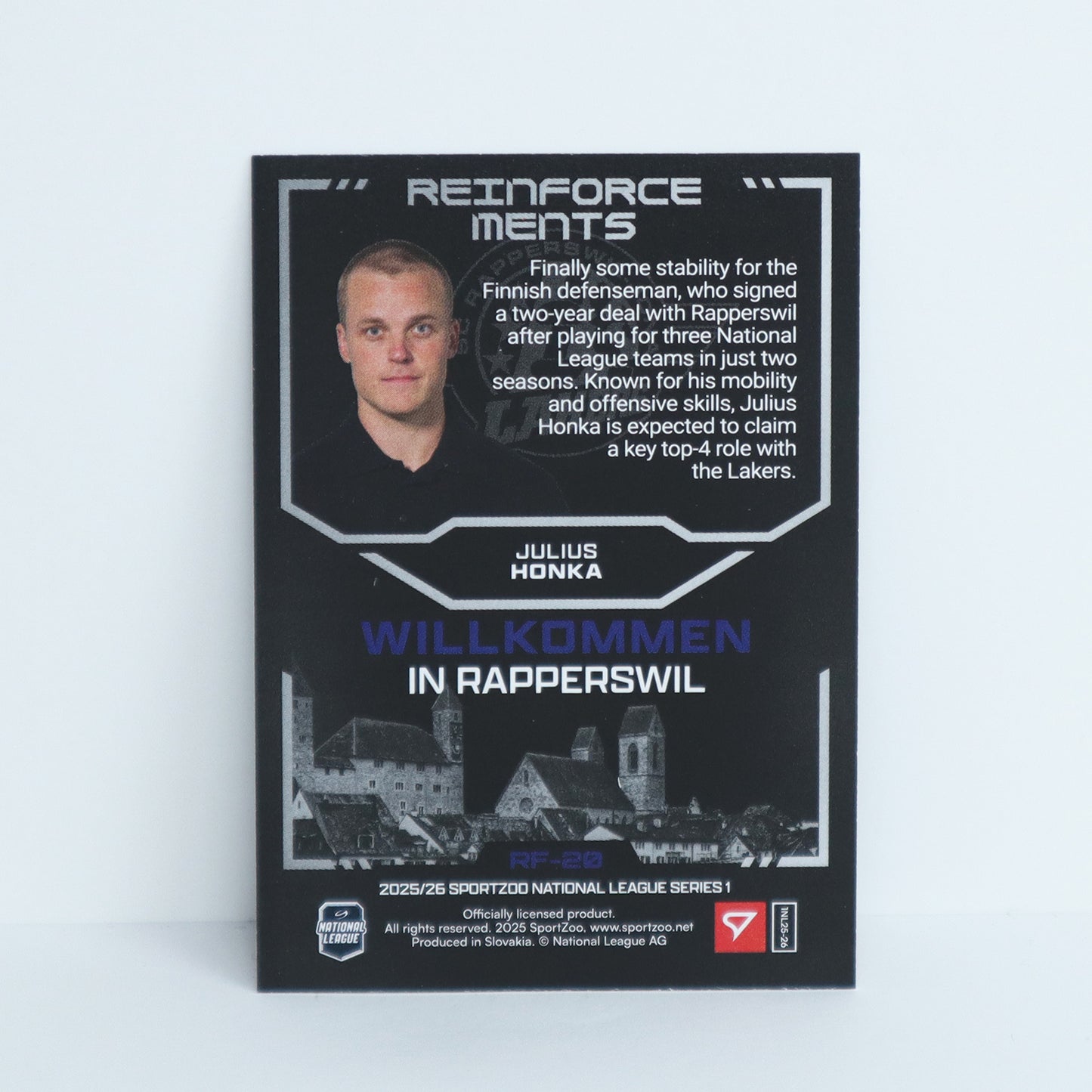RF-20 - SCRJ - JULIUS HONKA - REINFORCEMENTS COPPER - 09/80