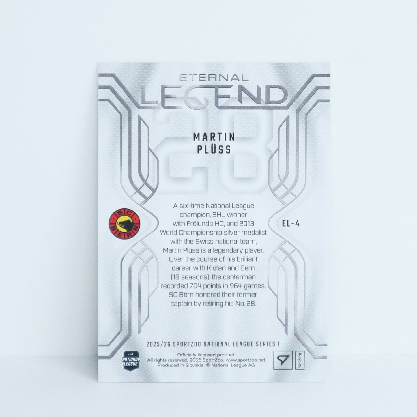 EL-04 - SCB - MARTIN PLUSS - ETERNAL LEGENDS BLUE - 13/65