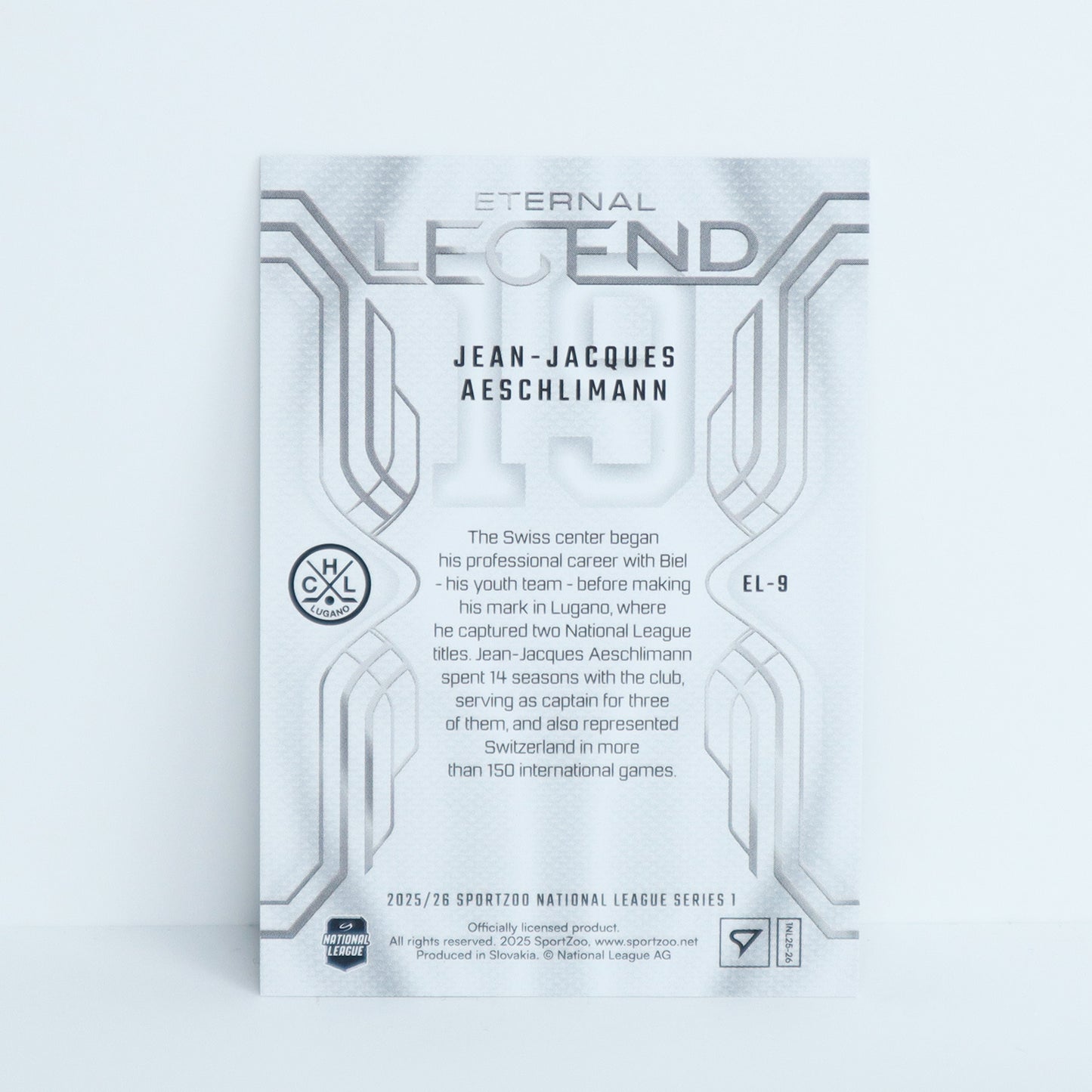 EL-09 - HCL - JEAN-JACQUES AESCHLIMANN - ETERNAL LEGENDS BLUE - 44/65