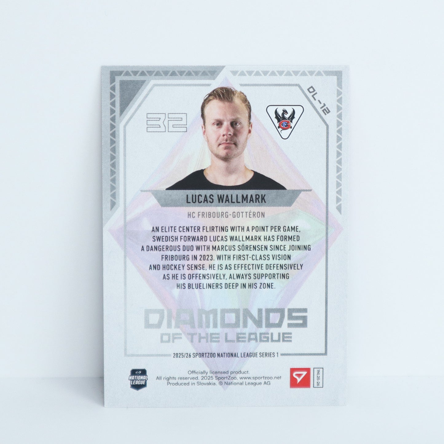 DL-12 - FRI - LUCAS WALLMARK - DIAMONDS OF THE LEAGUE PINK - 35/50