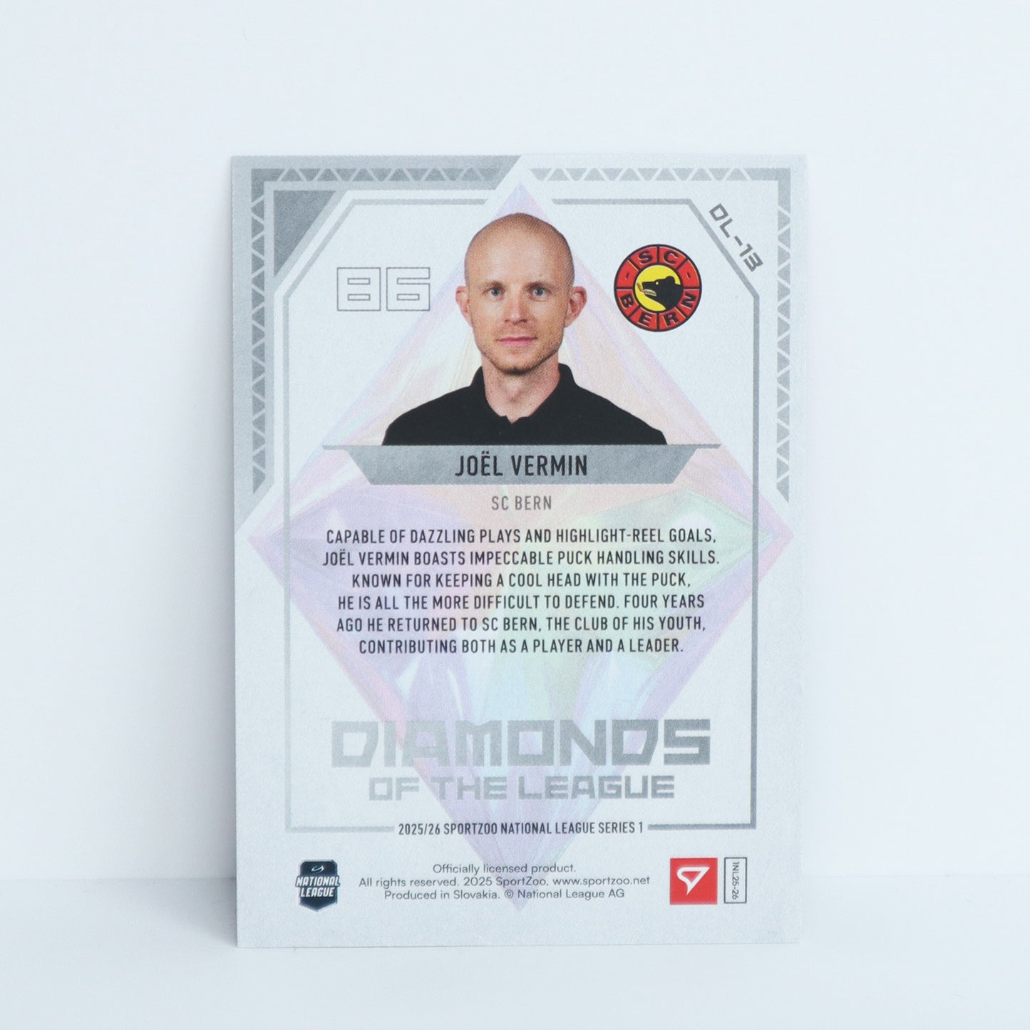 DL-13 - SCB - JOEL VERMIN - DIAMONDS OF THE LEAGUE PINK - 20/50