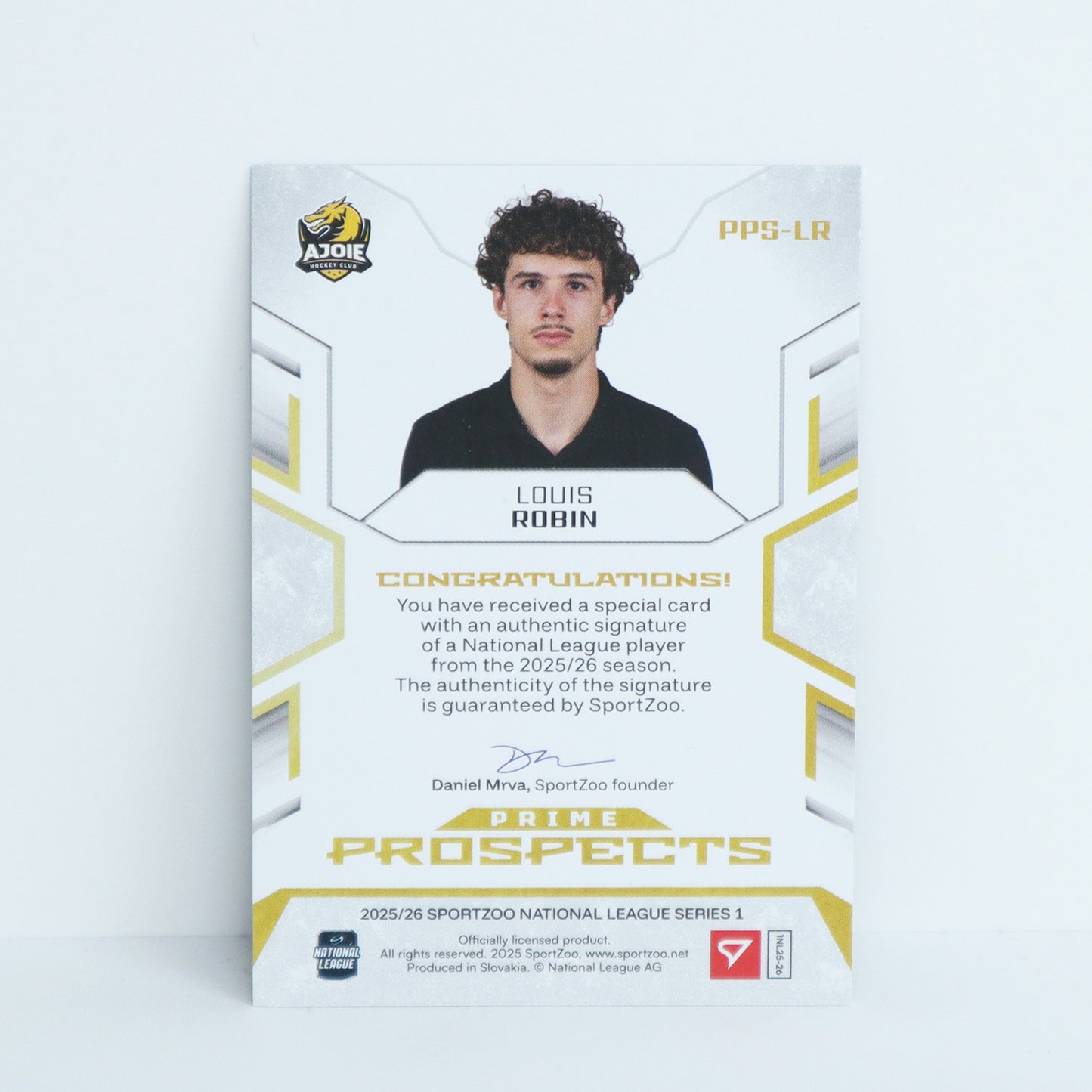 PPS-LR - HCA - LOUIS ROBIN - PRIME PROSPECTS GOLD AUTO - 35/35