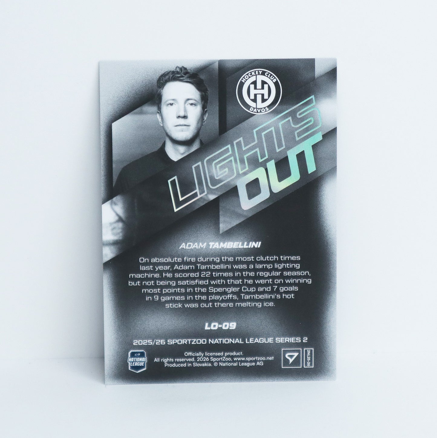 LO-09 - HCD - ADAM TAMBELLINI - LIGHTS OUT PINK - 99/99