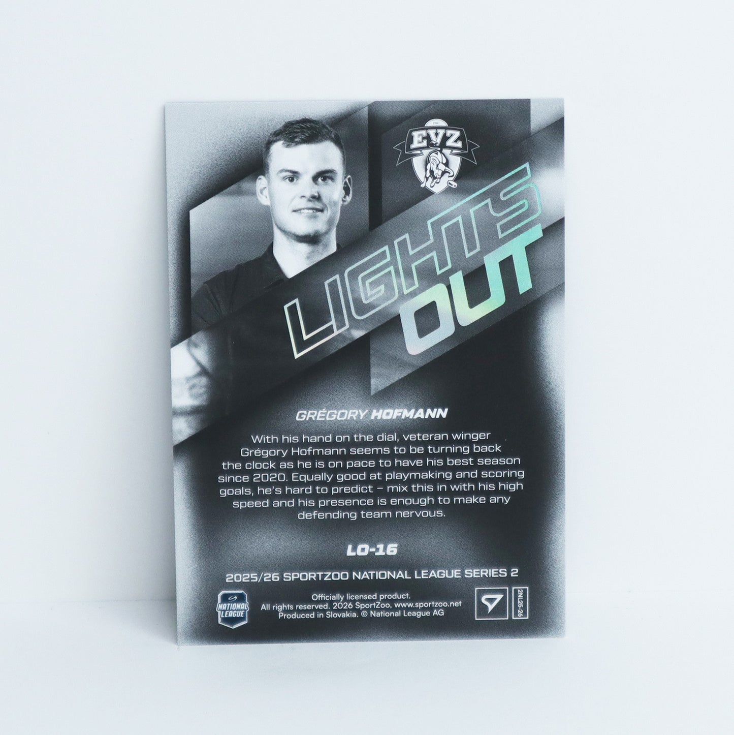 LO-16 - EVZ - GREGORY HOFMANN - LIGHTS OUT PINK - 86/99