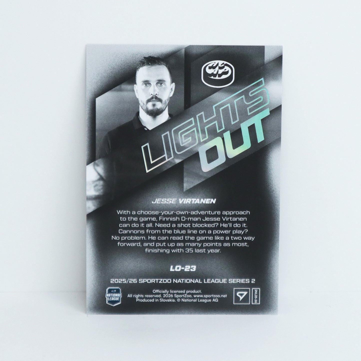 LO-23 - HCAP - JESSE VIRTANEN - LIGHTS OUT BASE