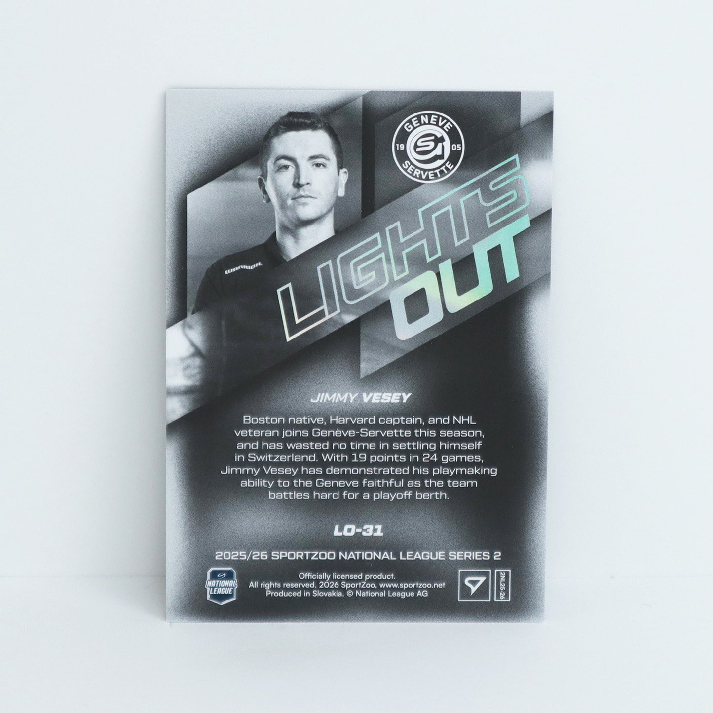 LO-31 - GSHC - JIMMY VESEY - LIGHTS OUT BASE