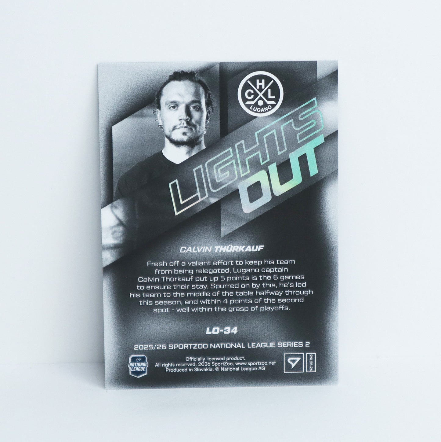 LO-34 - HCL - CALVIN THURKAUF - LIGHTS OUT PINK - 91/99