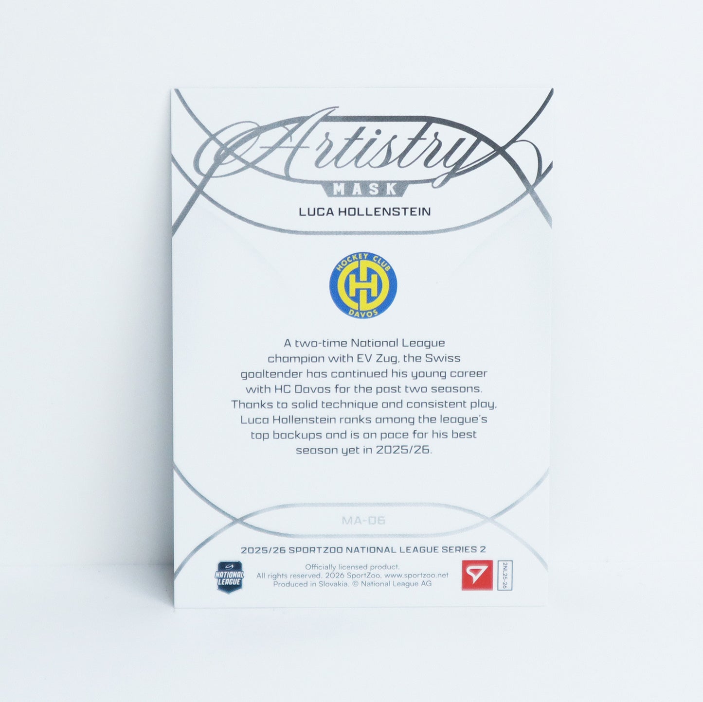 MA-06 - HCD - LUCA HOLLENSTEIN - MASK ARTISTRY BLUE - 15/65