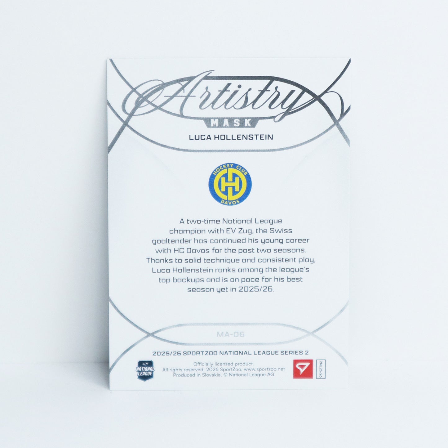MA-06 - HCD - LUCA HOLLENSTEIN - MASK ARTISTRY BLUE - 47/65