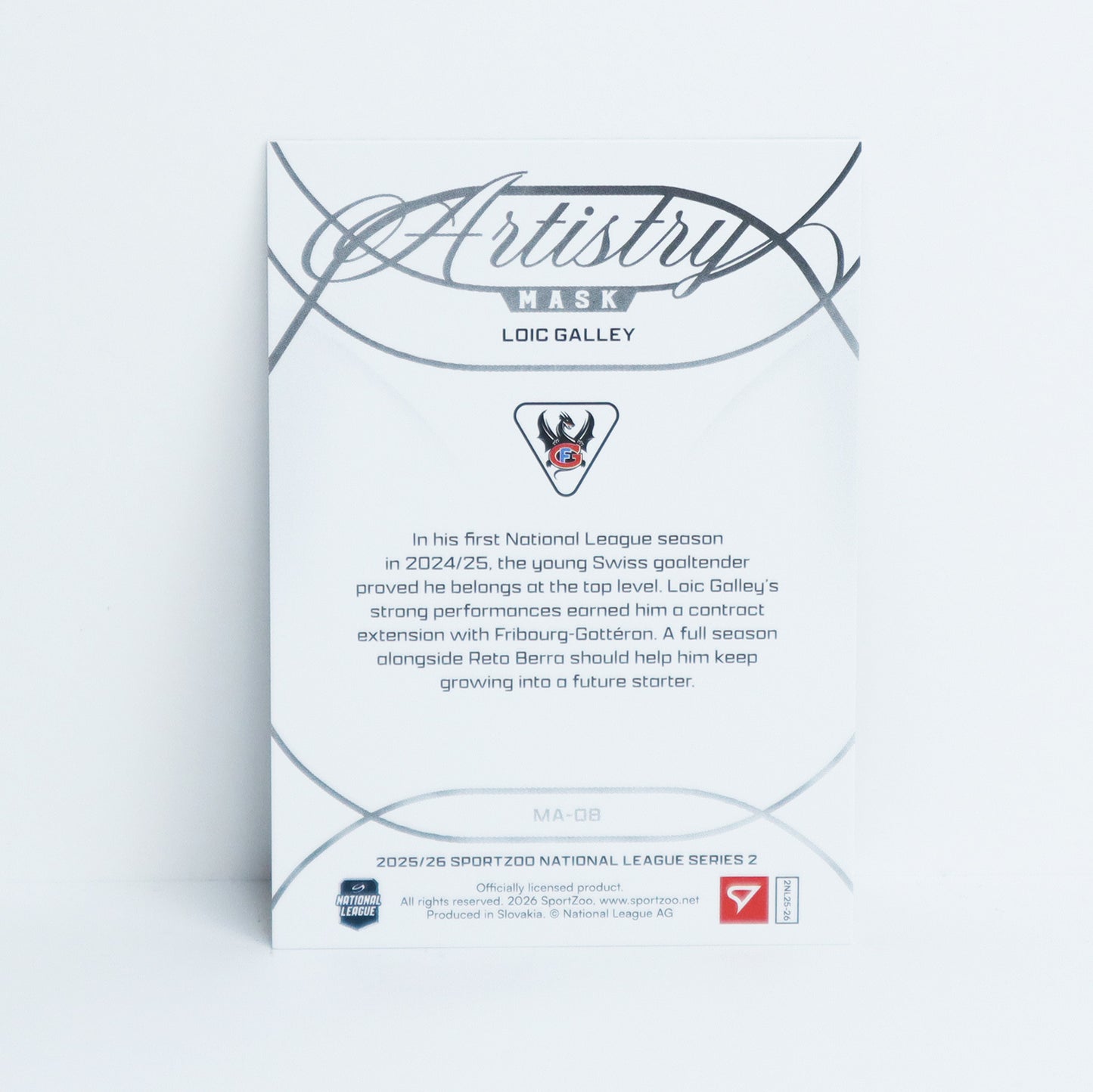 MA-08 - FRI - LOIC GALLEY - MASK ARTISTRY BLUE - 08/65