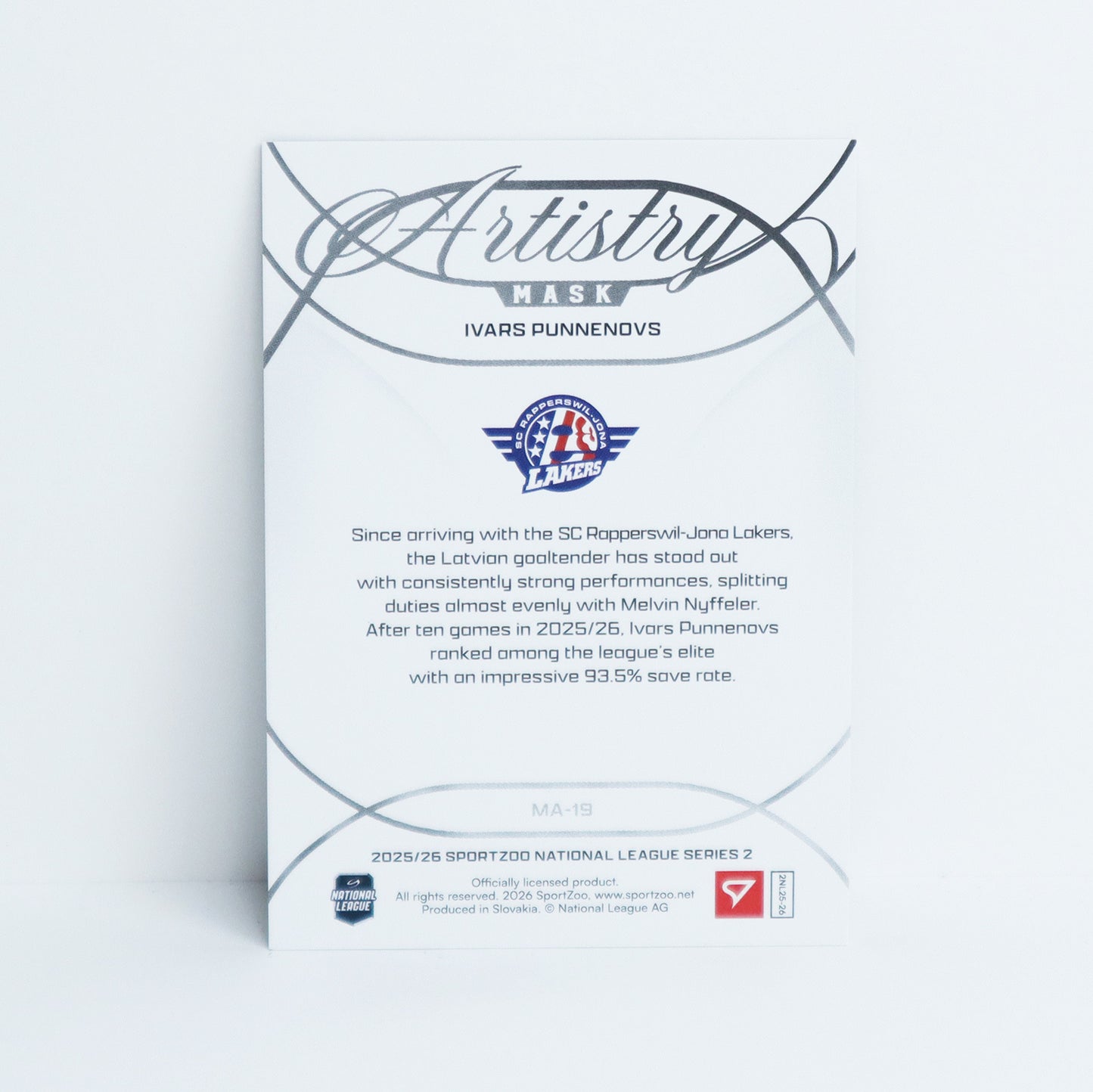 MA-19 - SCRJ - IVARS PUNNENOVS - MASK ARTISTRY BLUE - 05/65