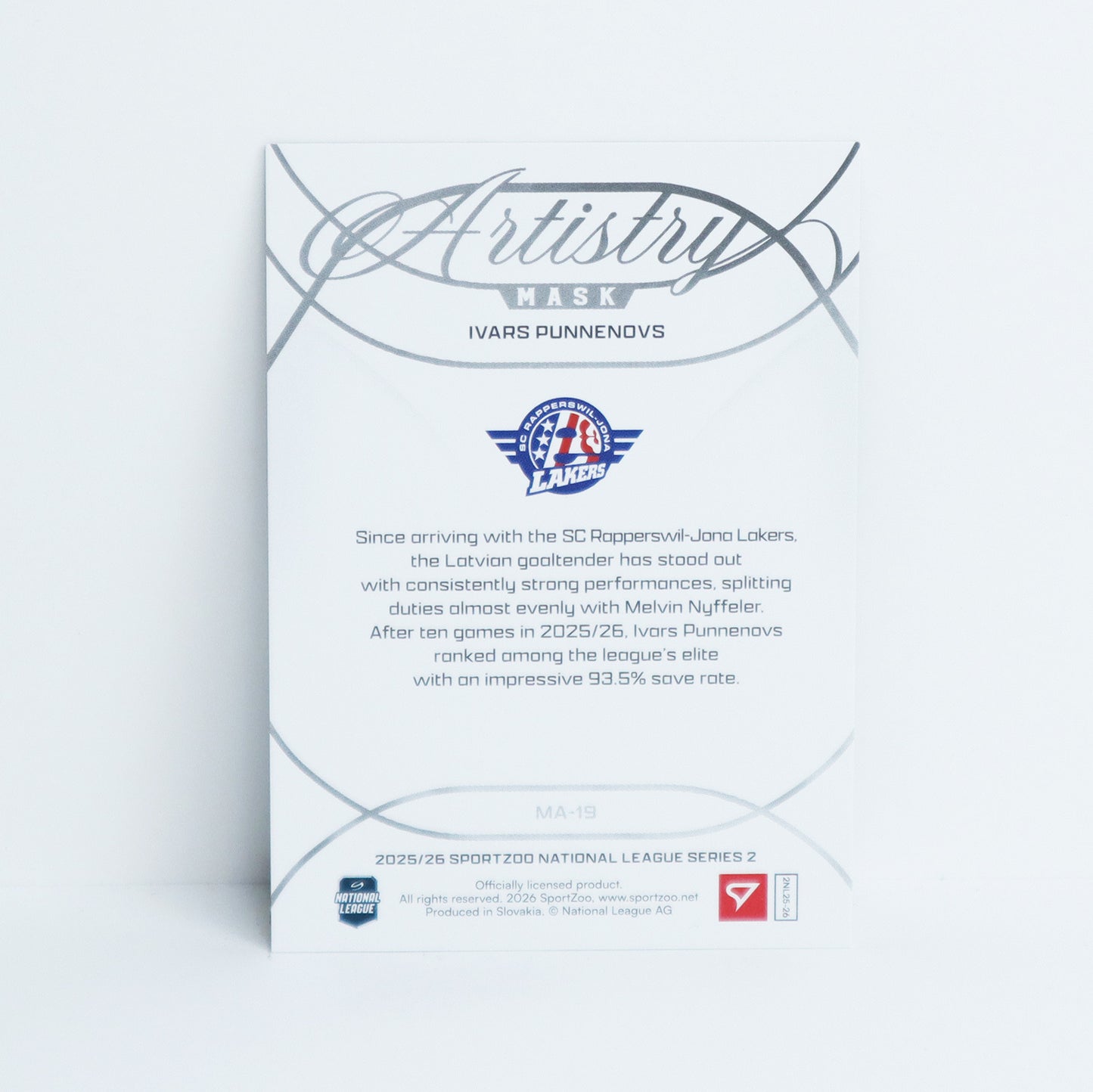 MA-19 - SCRJ - IVARS PUNNENOVS - MASK ARTISTRY BLUE - 21/65